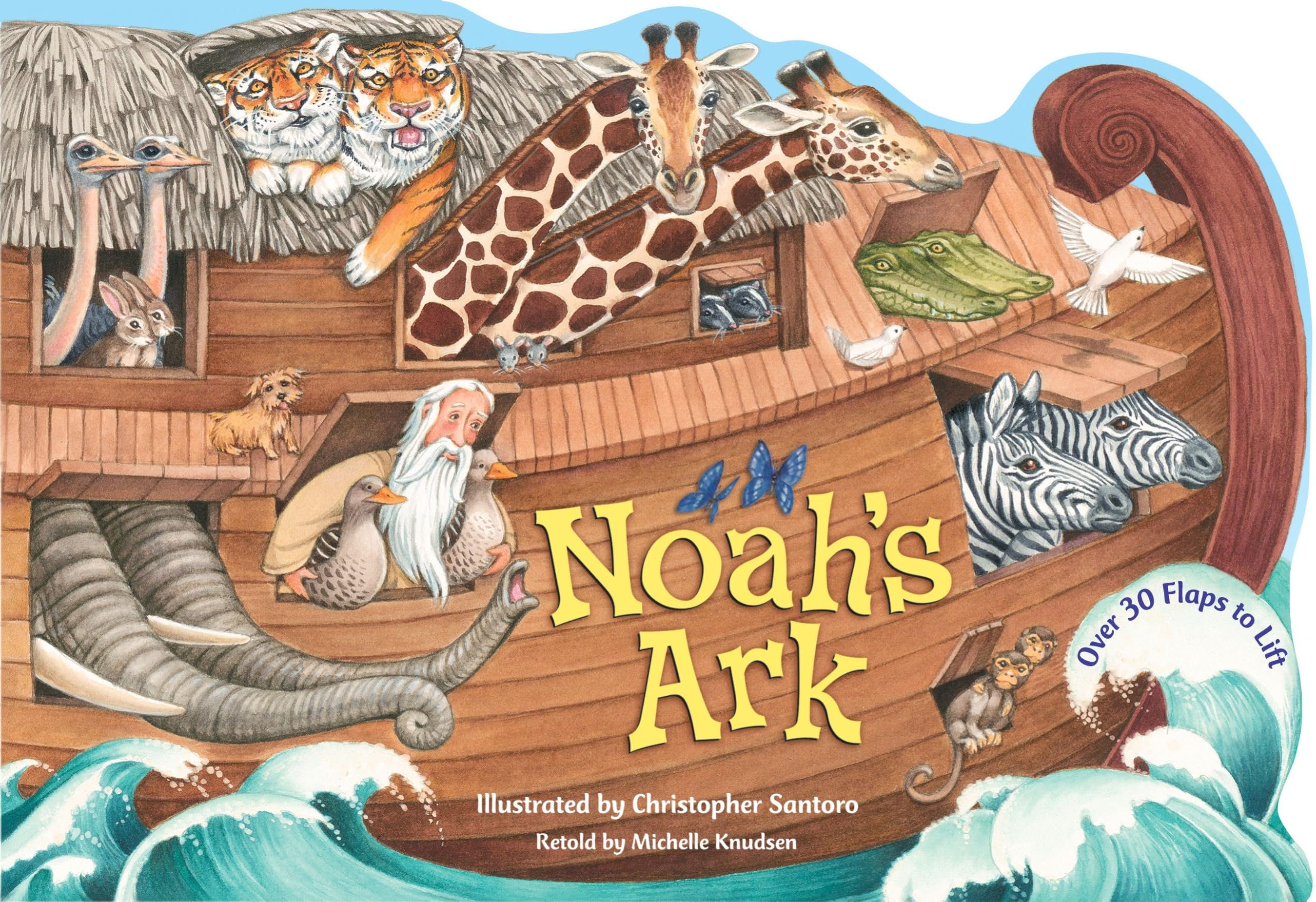 Random House Books for Young Readers Noah's Ark - Lift-the-Flap Board Book | Ages 1-3