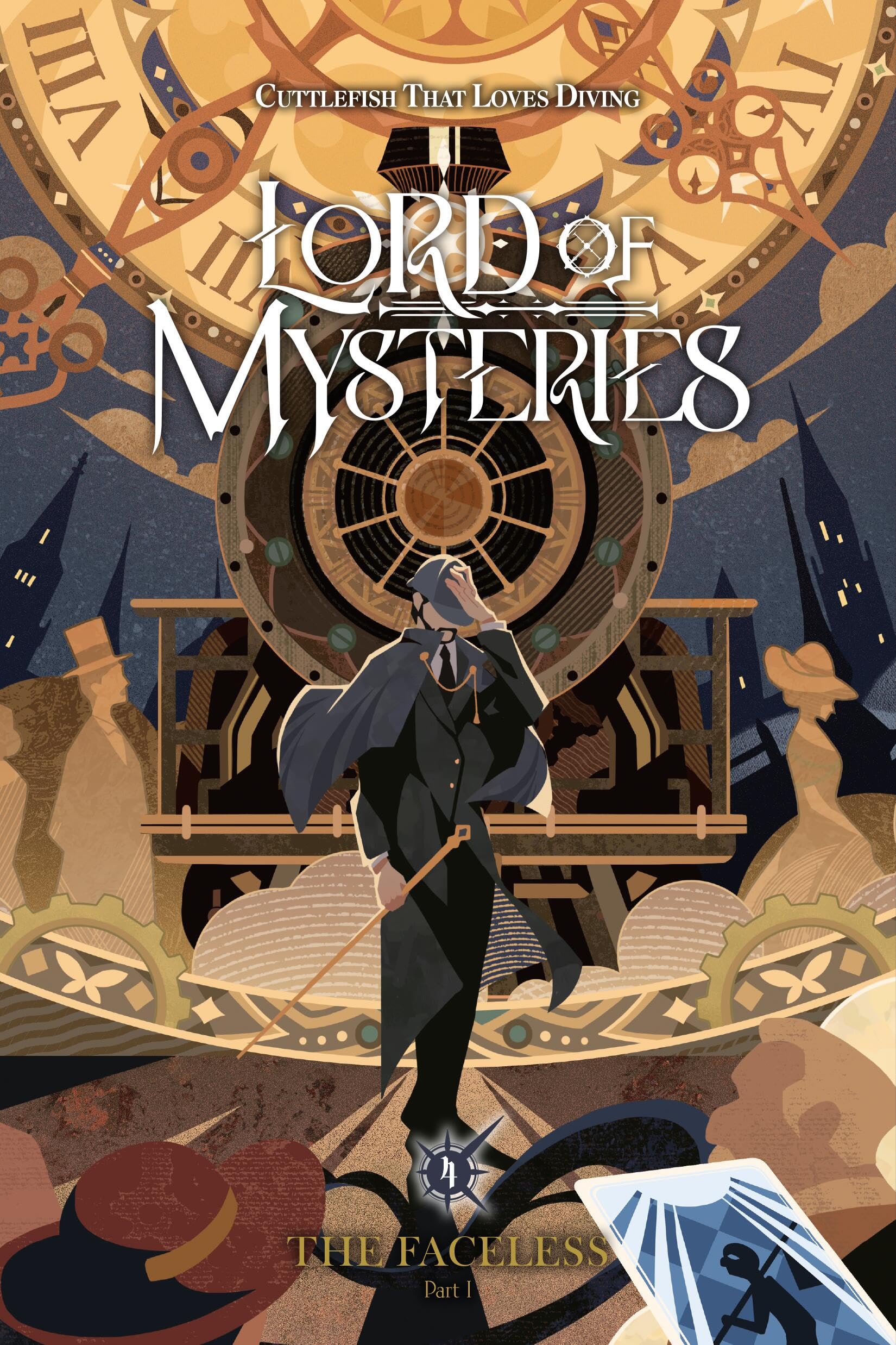 Yen Press Lord of Mysteries, Vol. 4: The Faceless, Part I | Paperback | English