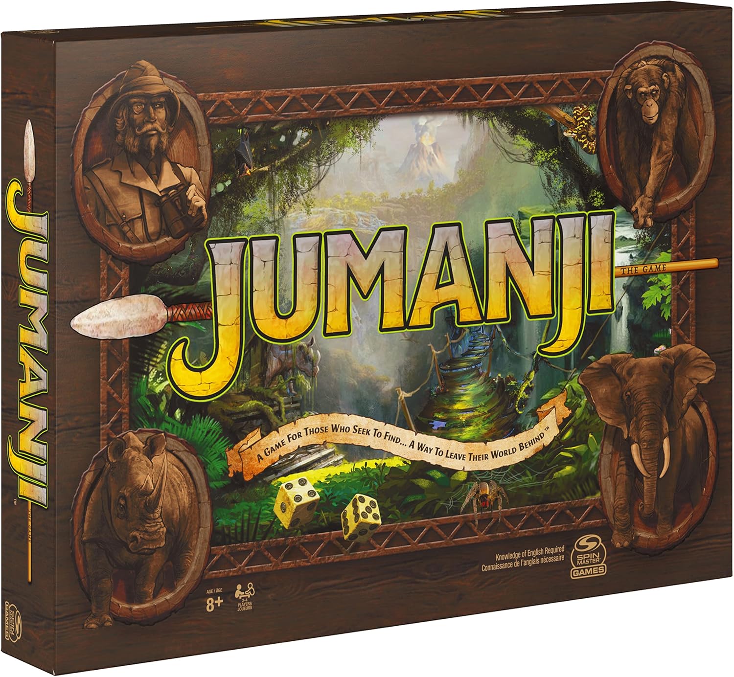 Spin Master Games Jumanji The Game Board Game 7