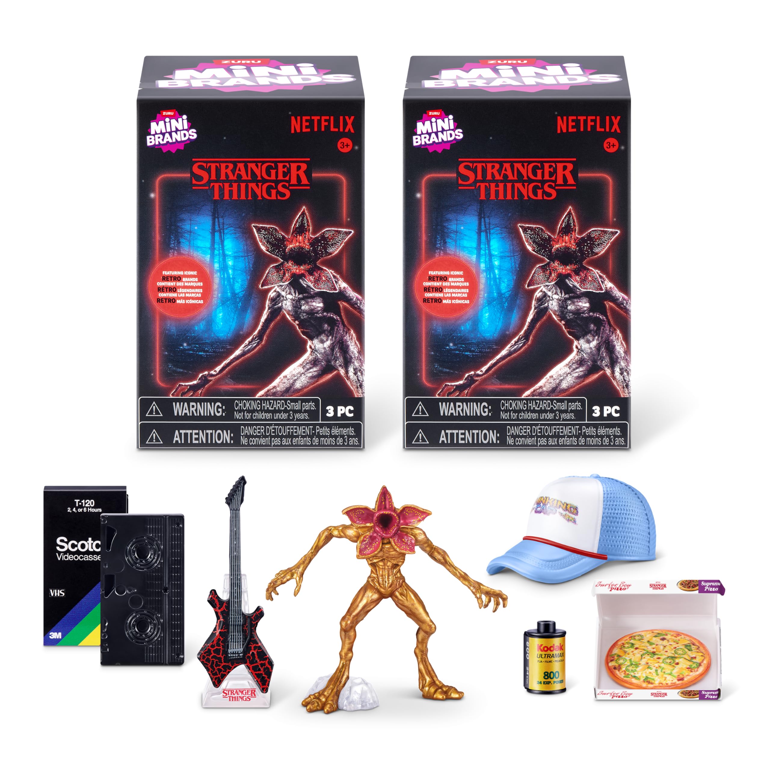 Mini Brands Stranger Things Blind Box 2 Pack by ZURU | 20+ Minis to Collect 1