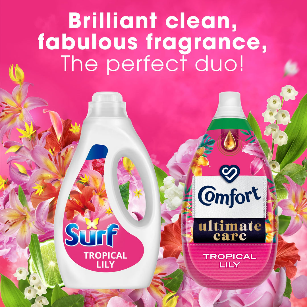 Surf Tropical Lily Laundry Washing Liquid Detergent (1.5L)