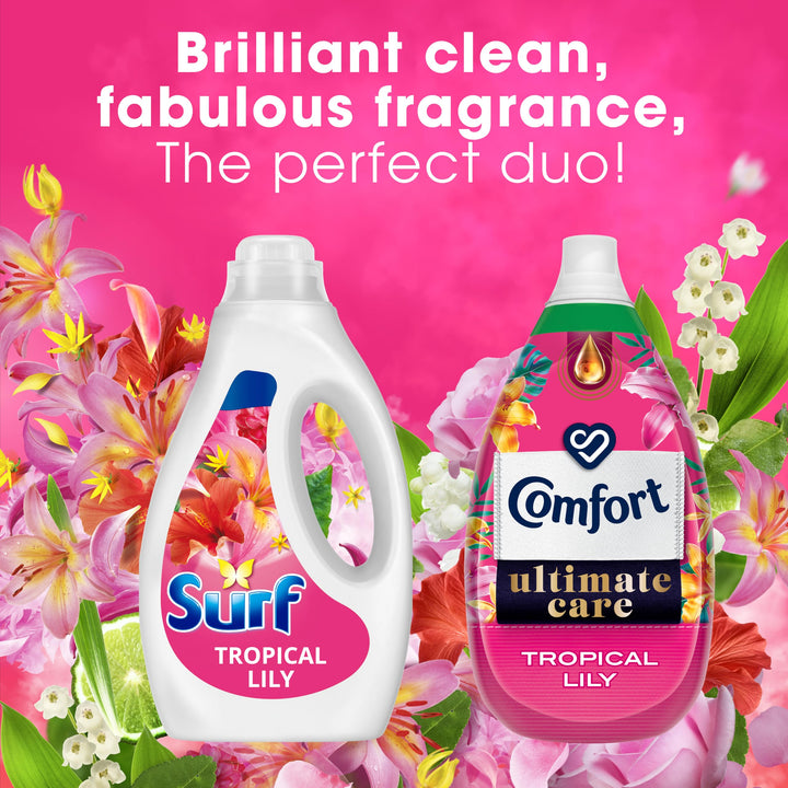 Surf Tropical Lily Laundry Washing Liquid Detergent (1.5L)