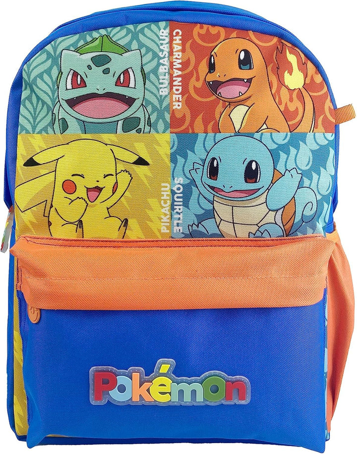 CYPBRANDS Pokémon Kanto Starters Youth Backpack Adaptable to Trolley (MC-386-PK)