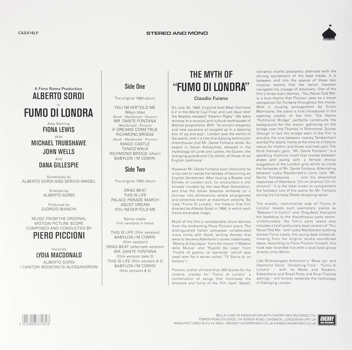 Fumo Di Londra (1966) - DVD (Region 2)