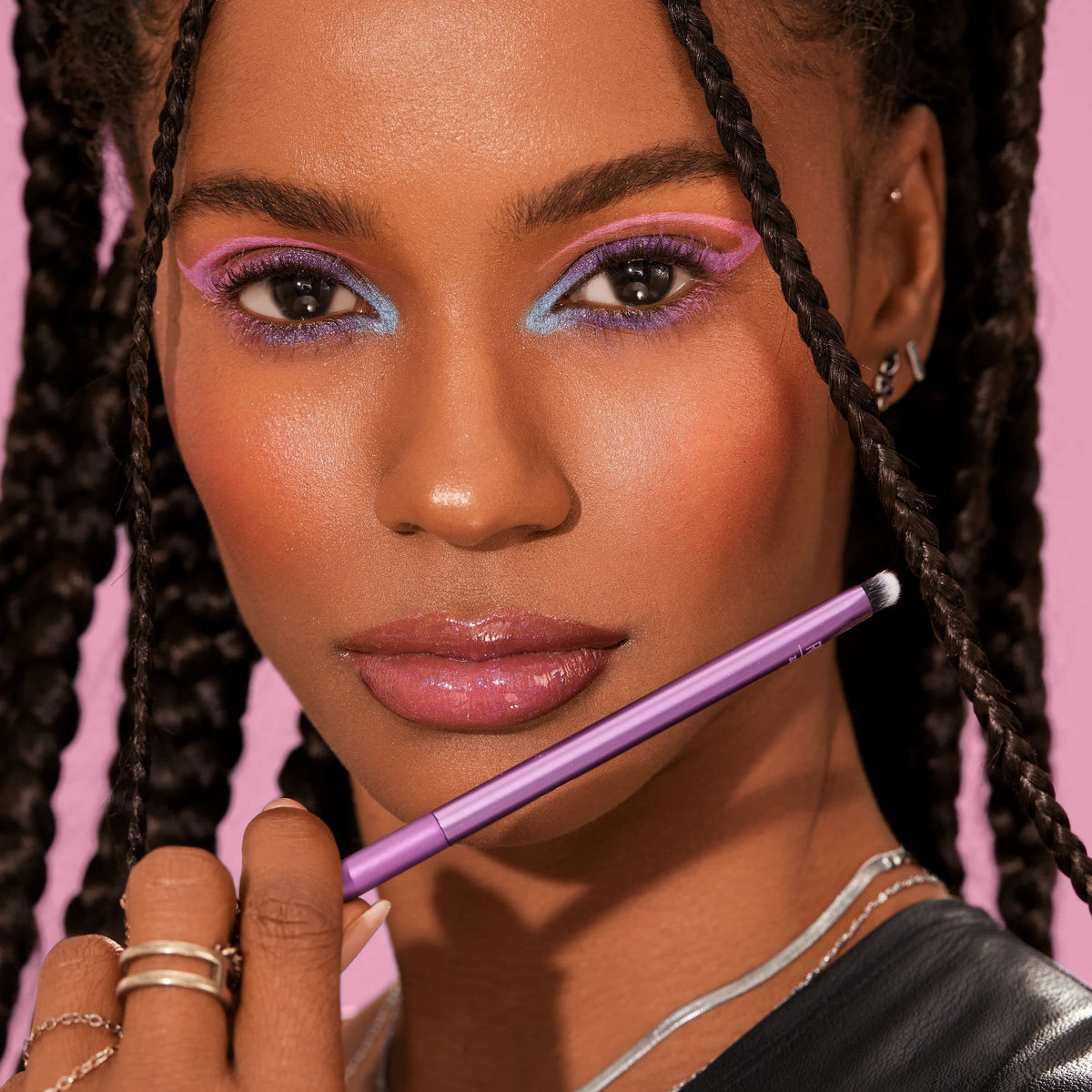 REAL TECHNIQUES Everyday Eye Essentials 8-Piece Brush Set | Synthetic Bristles | For Eyeshadow & Mascara 5