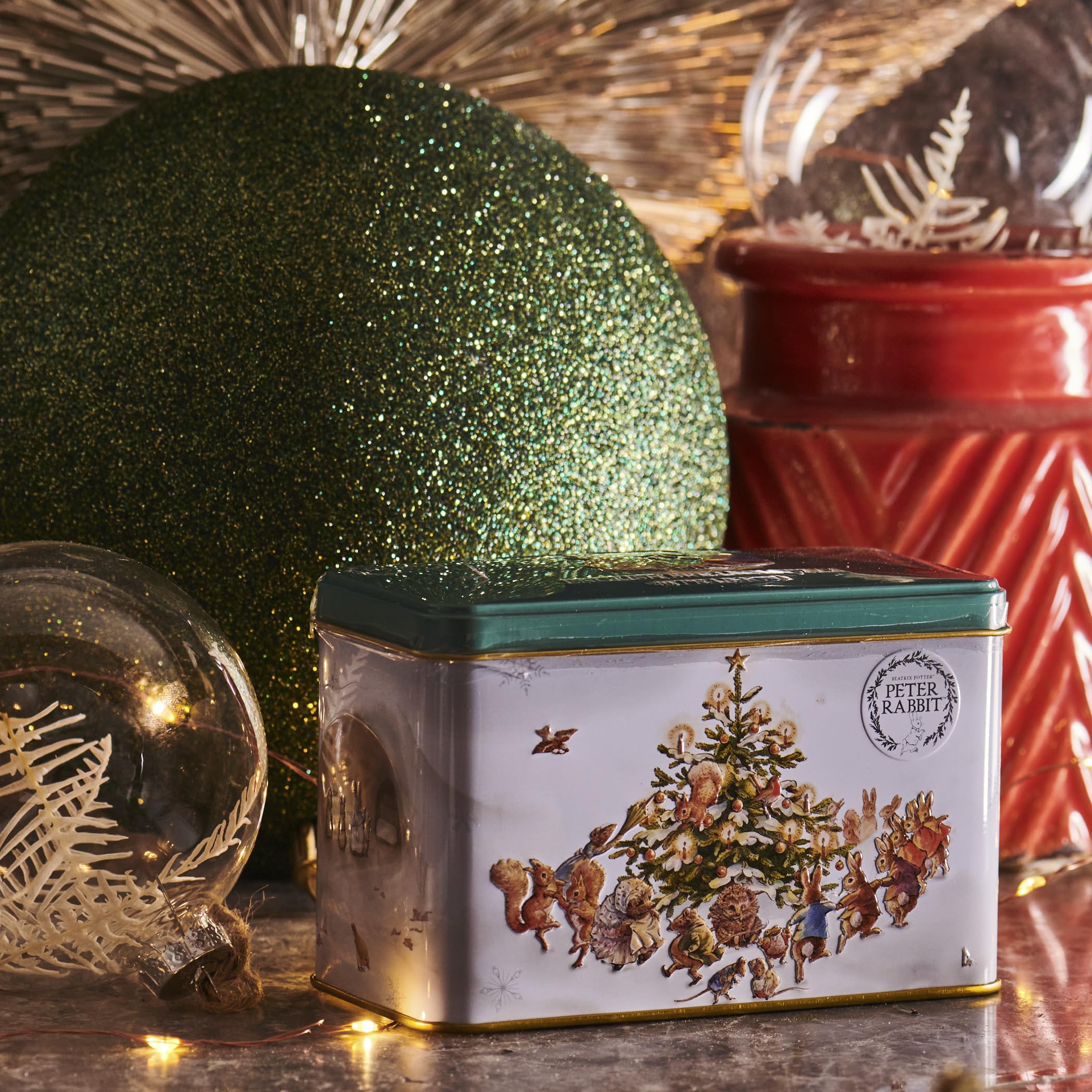 New English Teas Peter Rabbit Christmas Tea Caddy - 40 English Breakfast Tea Bags 15