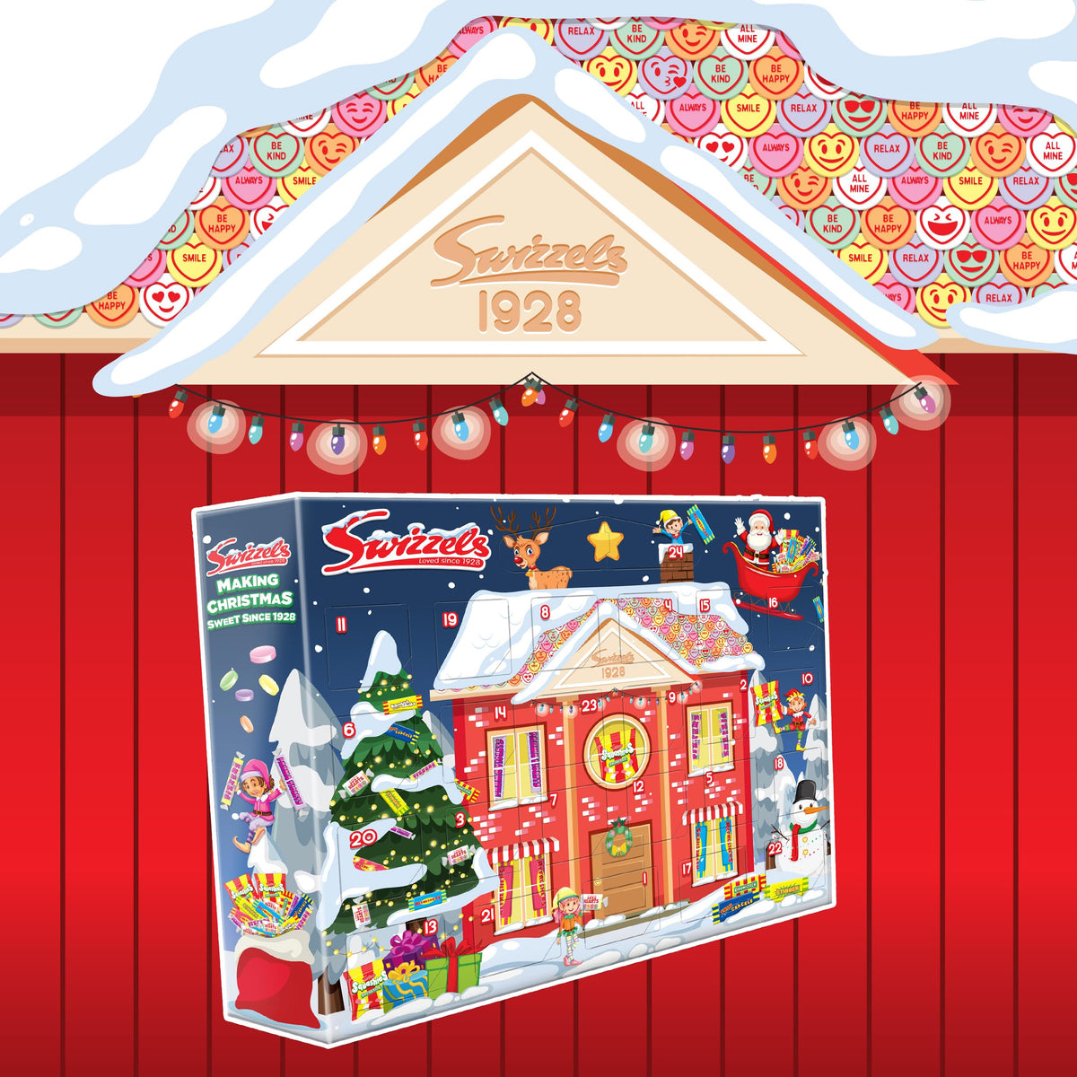 Swizzels Sweets Advent Calendar - 24 Sweet Treats