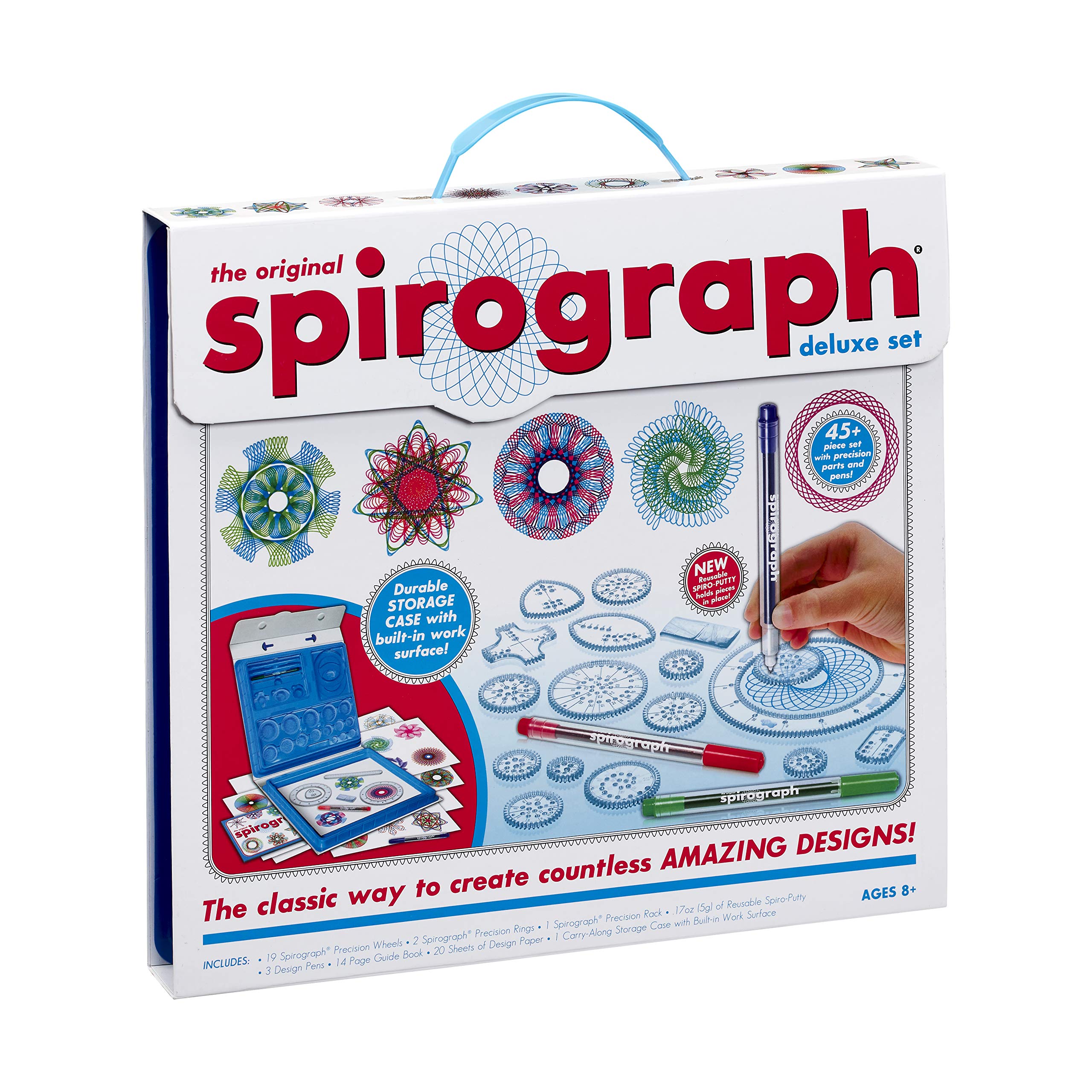 Spirograph - Deluxe Set - 45-Piece Art & Craft Kit with Carry Case 1