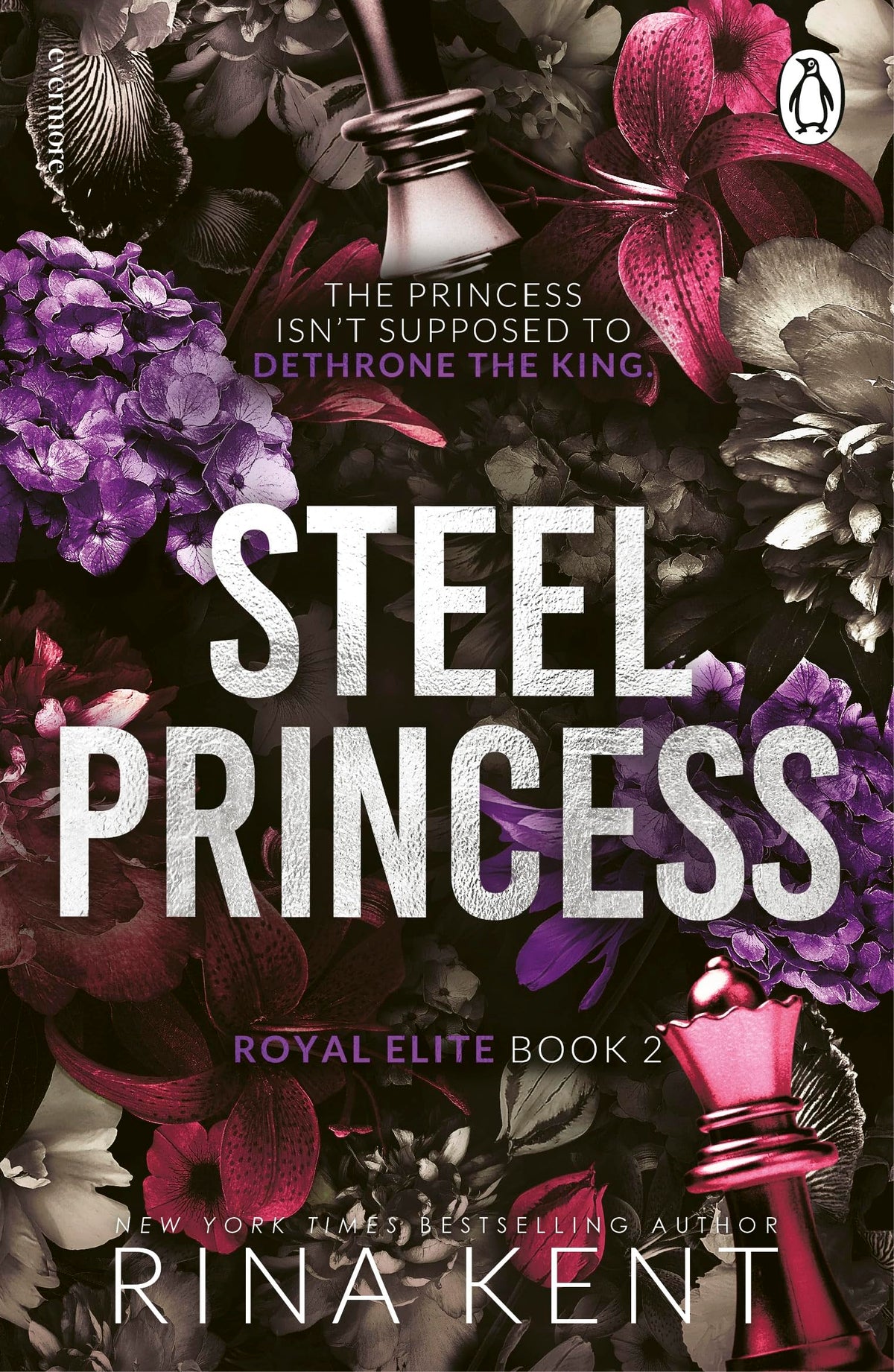 Rina Kent Steel Princess: Dark College Romance Paperback - Royal Elite Book 2