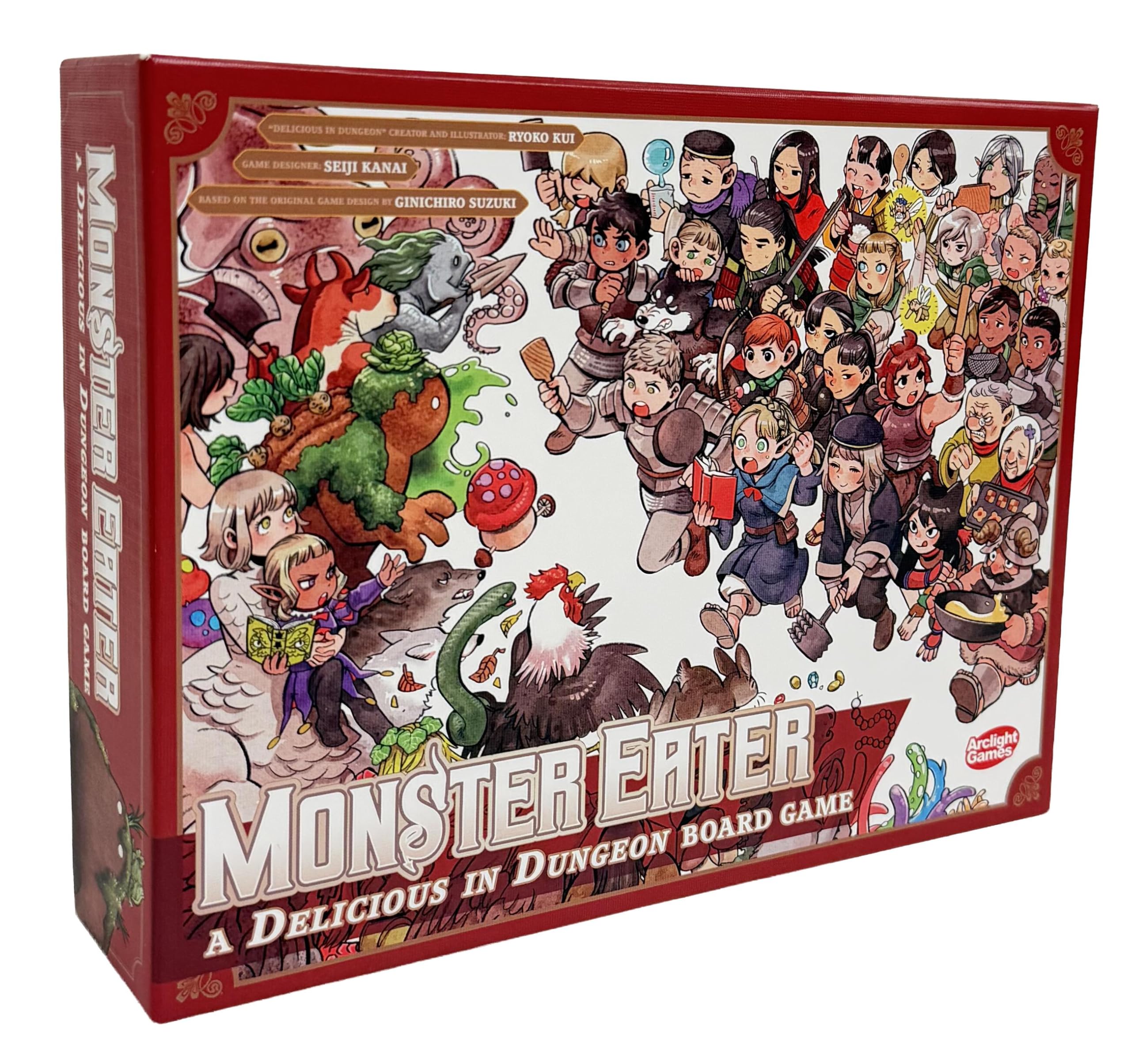 Monster Eater: A Delicious in Dungeon Board Game - Cooperative Dungeon Crawl | 2-5 Players | English