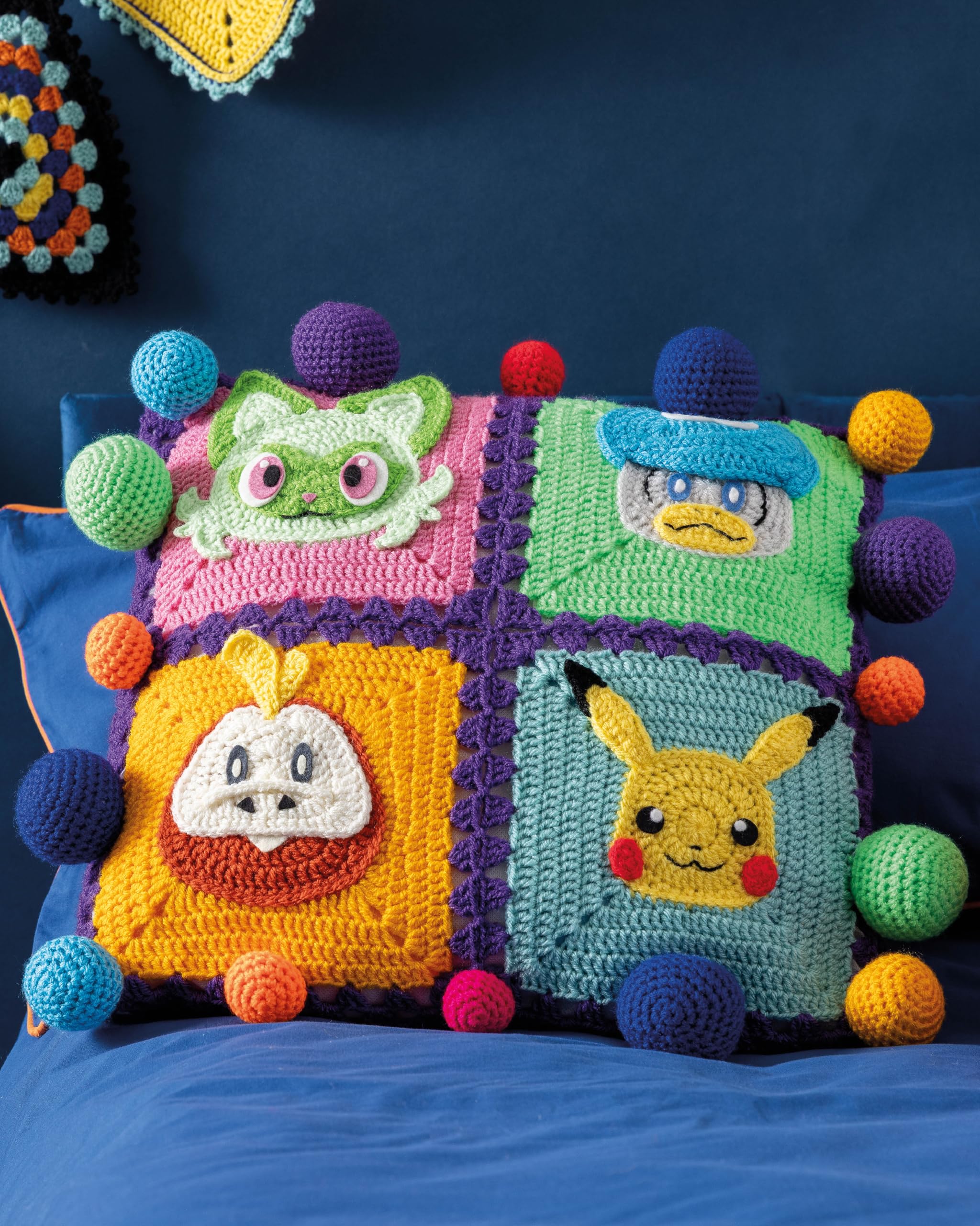 David & Charles Pokémon Crochet Squares: Over 30 Patterns for Textile Arts | Paperback 7