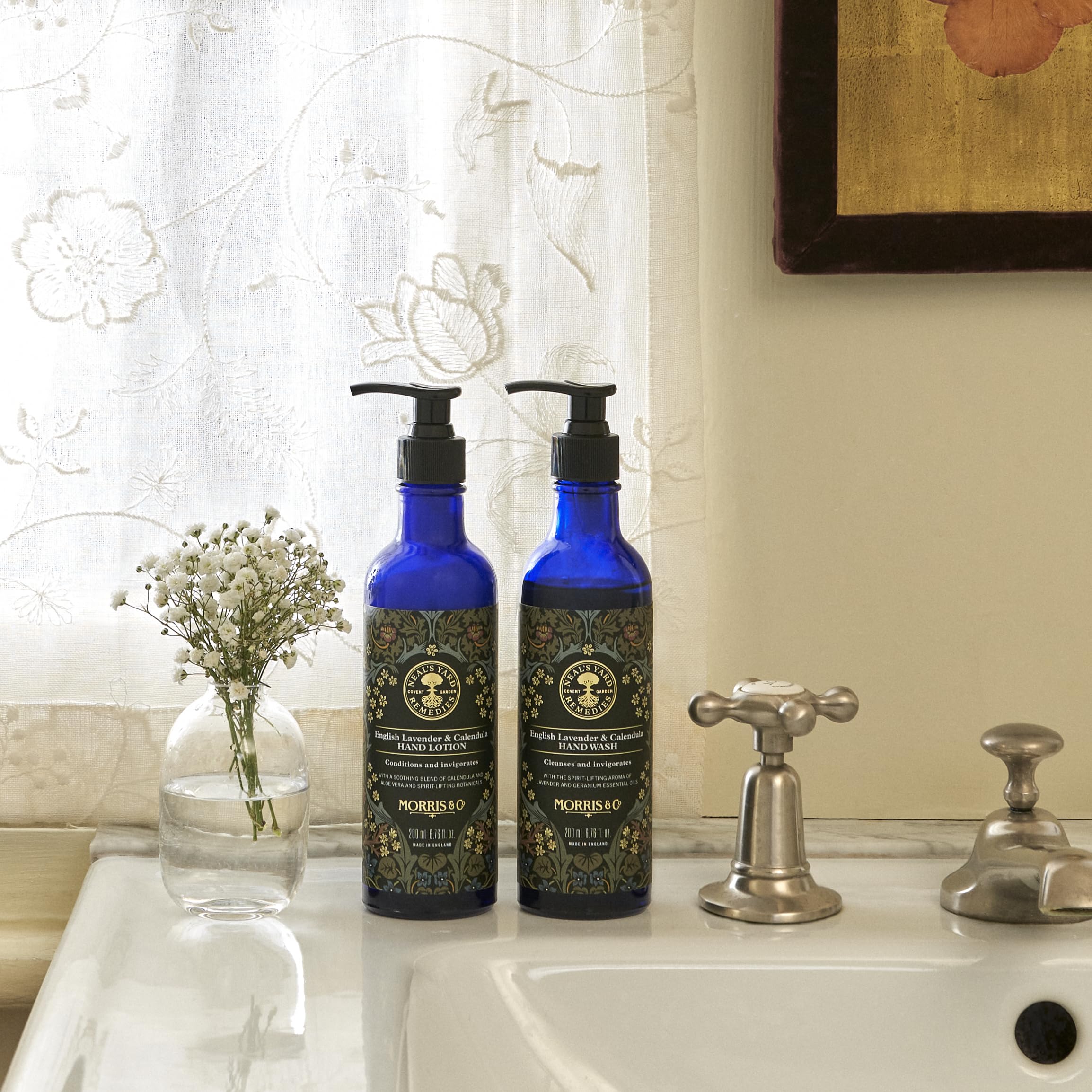 Neal's Yard Remedies Morris & Co. Hand Care Duo - English Lavender & Calendula | Unisex Adult 2