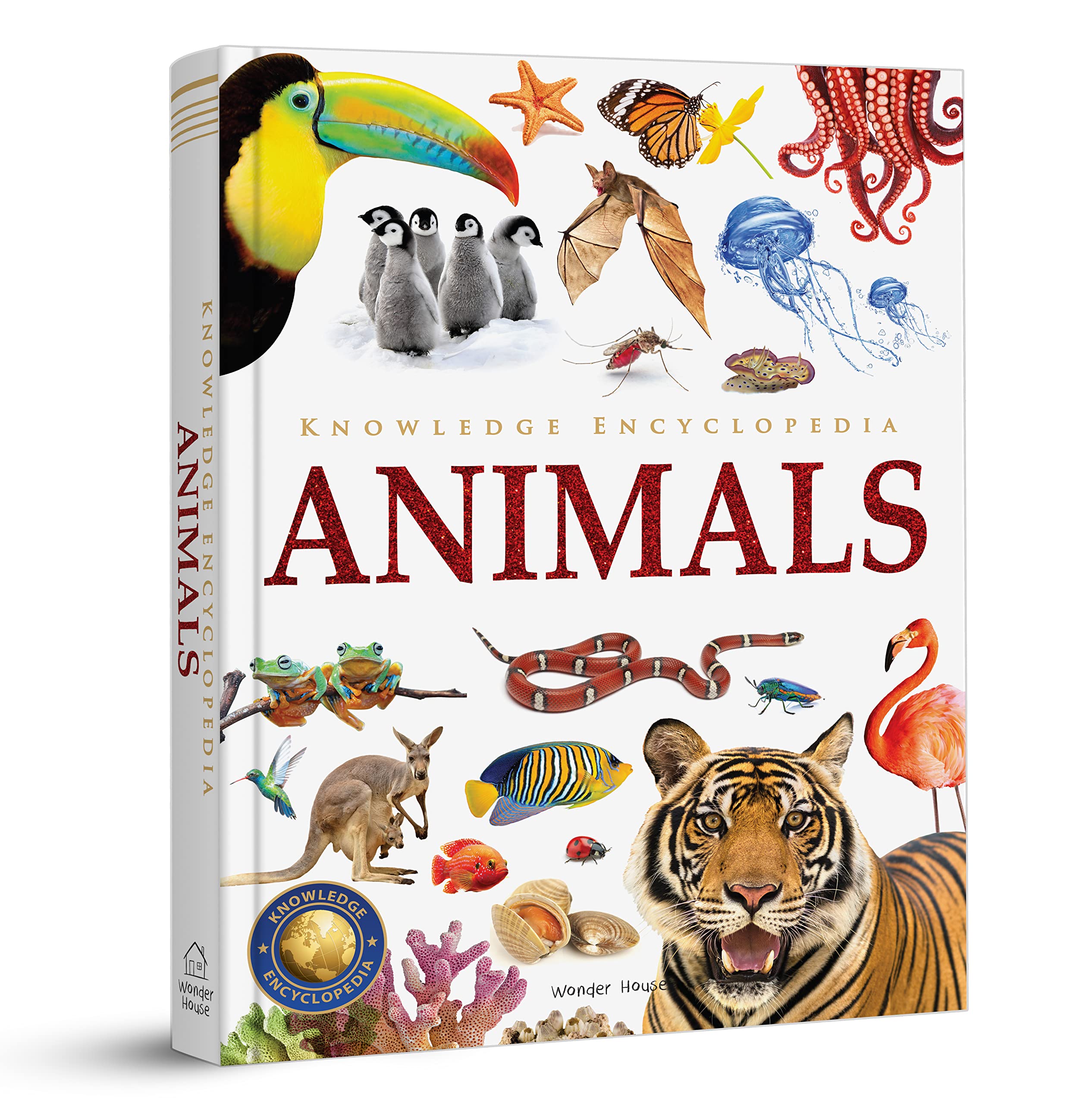 Wonder House Knowledge Encyclopedia - Animals for Children | Hardcover | English
