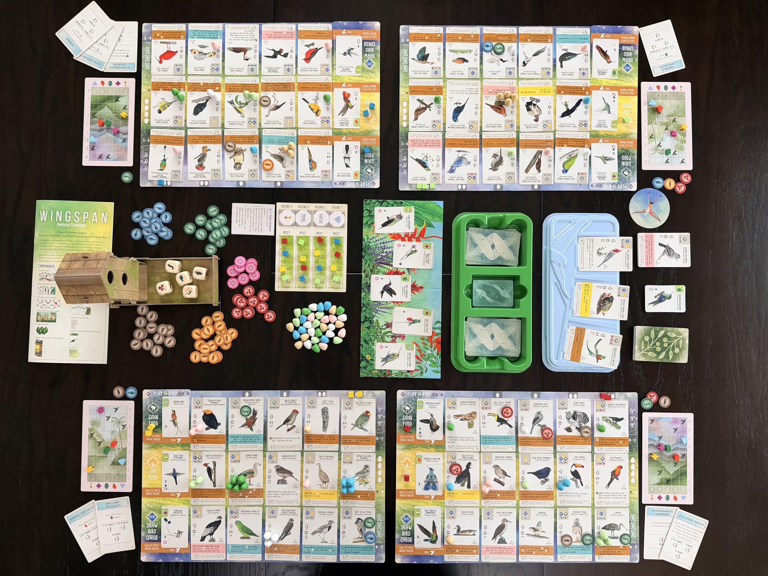Stonemaier Games Wingspan Americas Expansion Board Game | Ages 14+ | Multicoloured 4