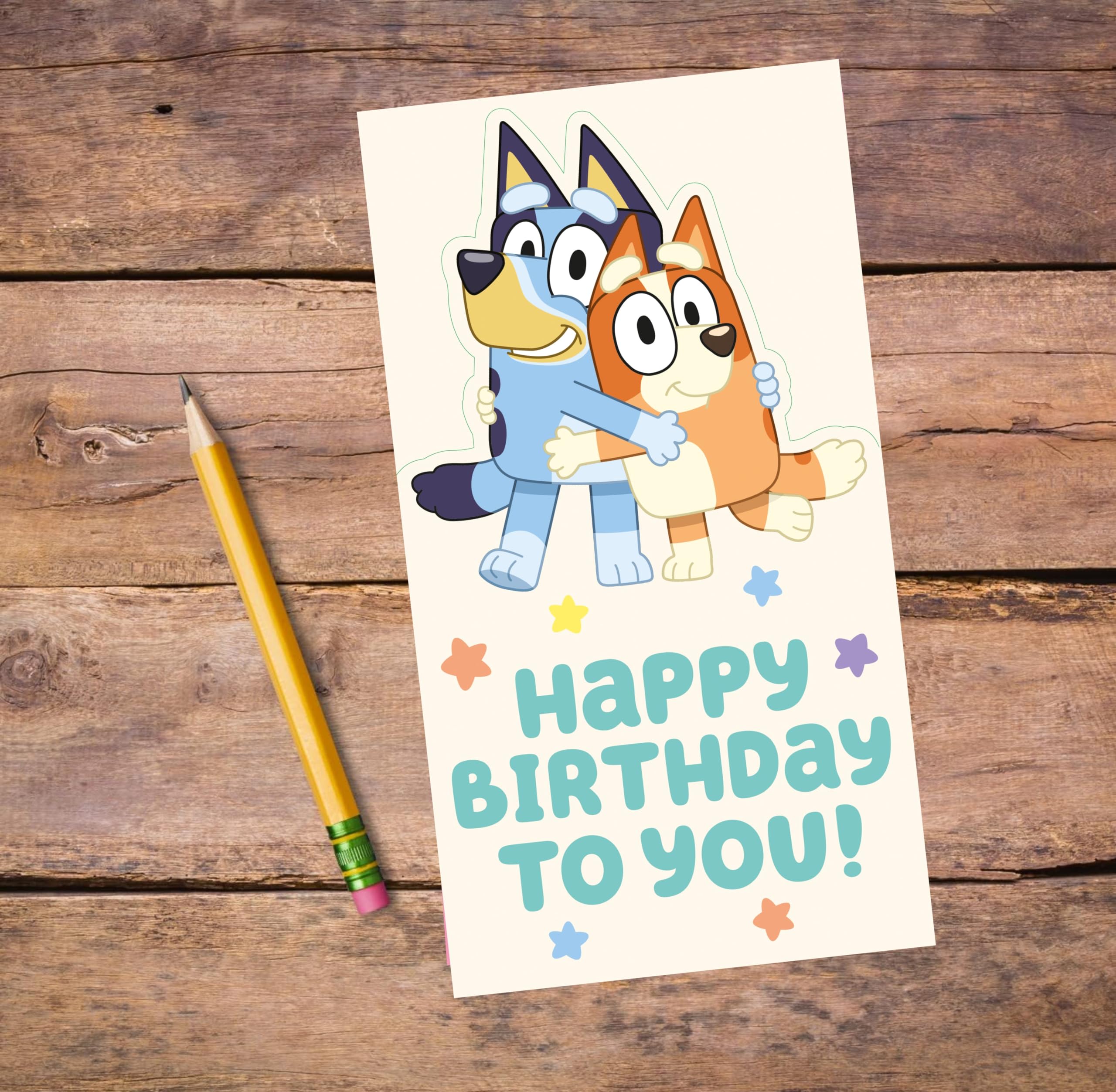 Danilo Promotions LTD Bluey Birthday Card - Officially Licensed | 210 x 290 mm 2