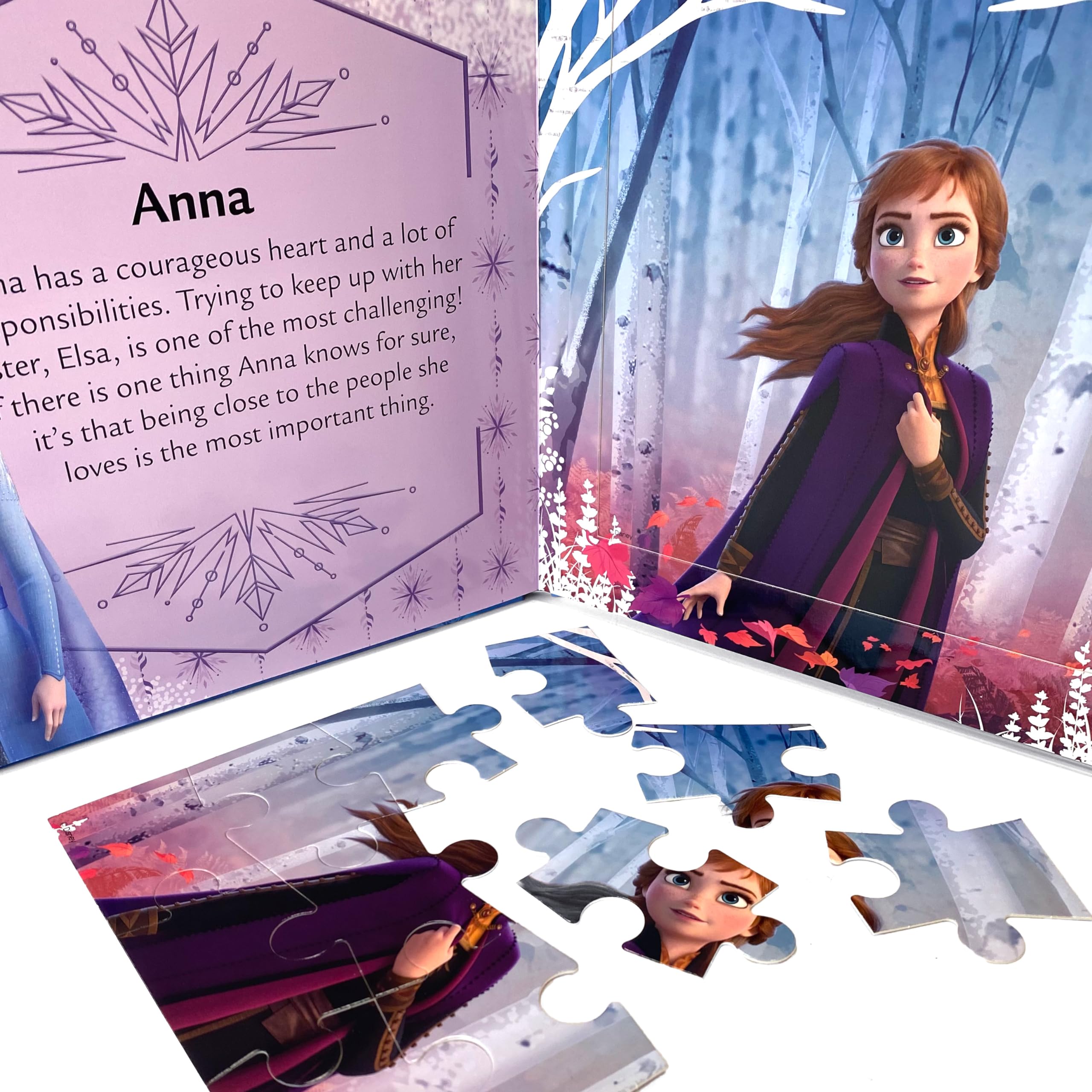 Phidal Disney Frozen 2 My First Puzzle Book | 10-Page Board Book | 5 Puzzles 5