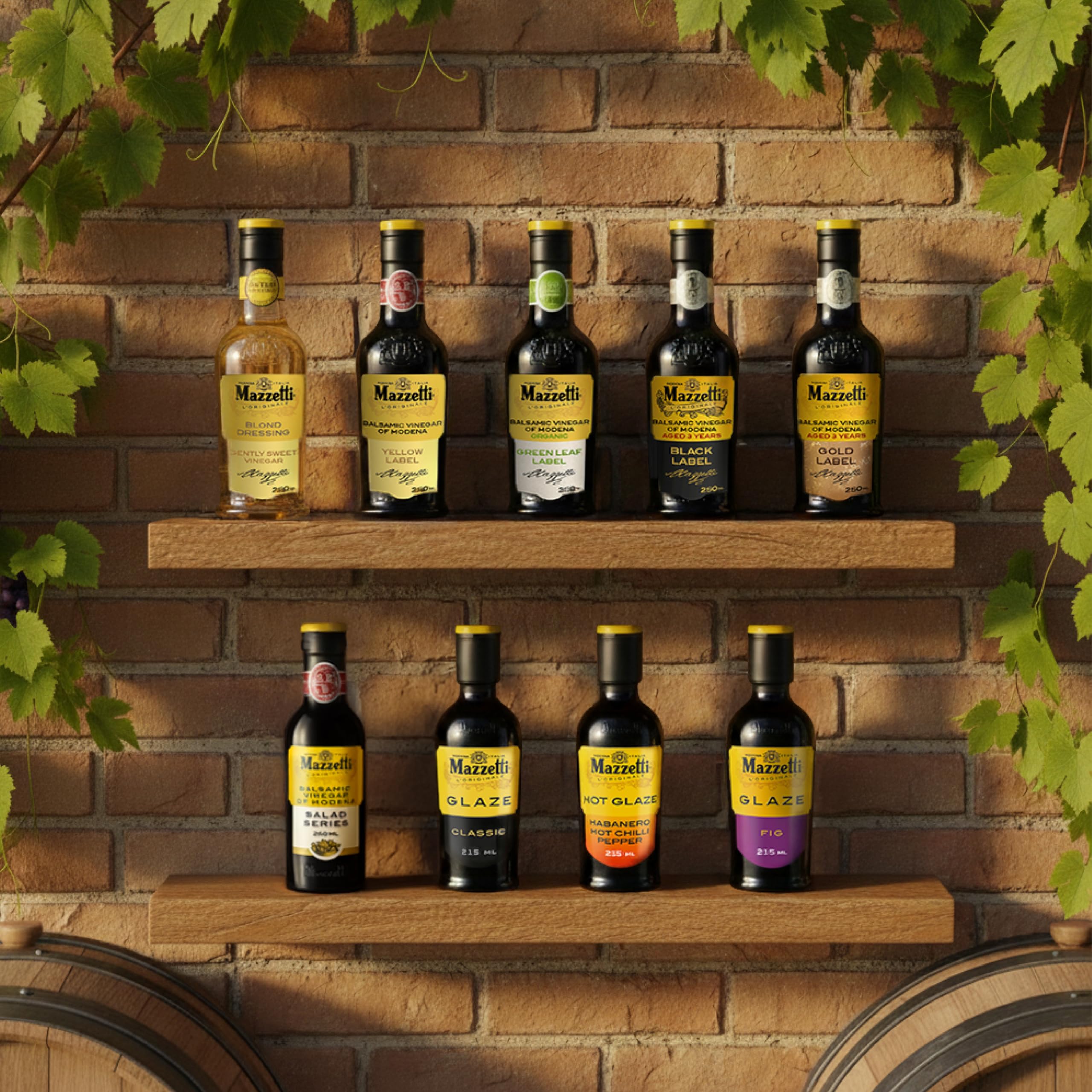 Mazzetti Yellow Label Balsamic Vinegar of Modena - Classic All-Rounder | 500ml 5