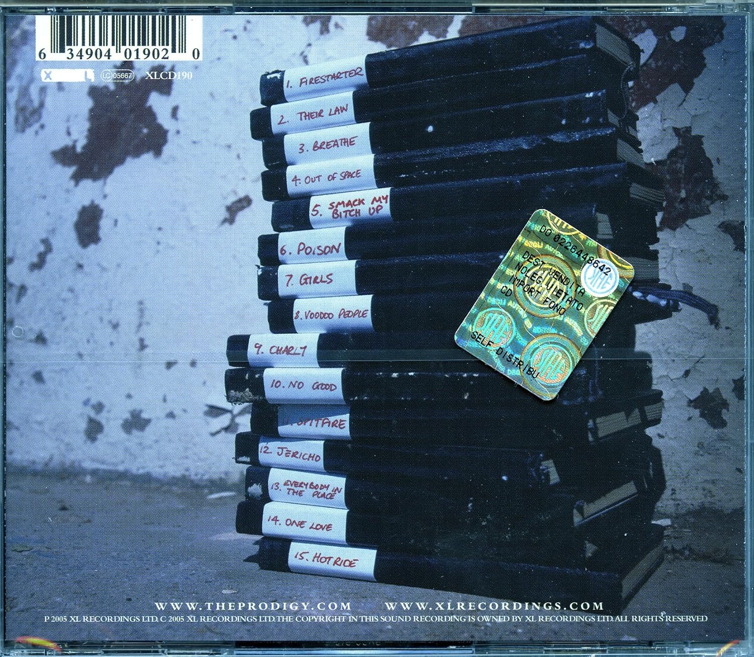 The Prodigy - Their Law: The Singles 1990-2005 [Audio CD]