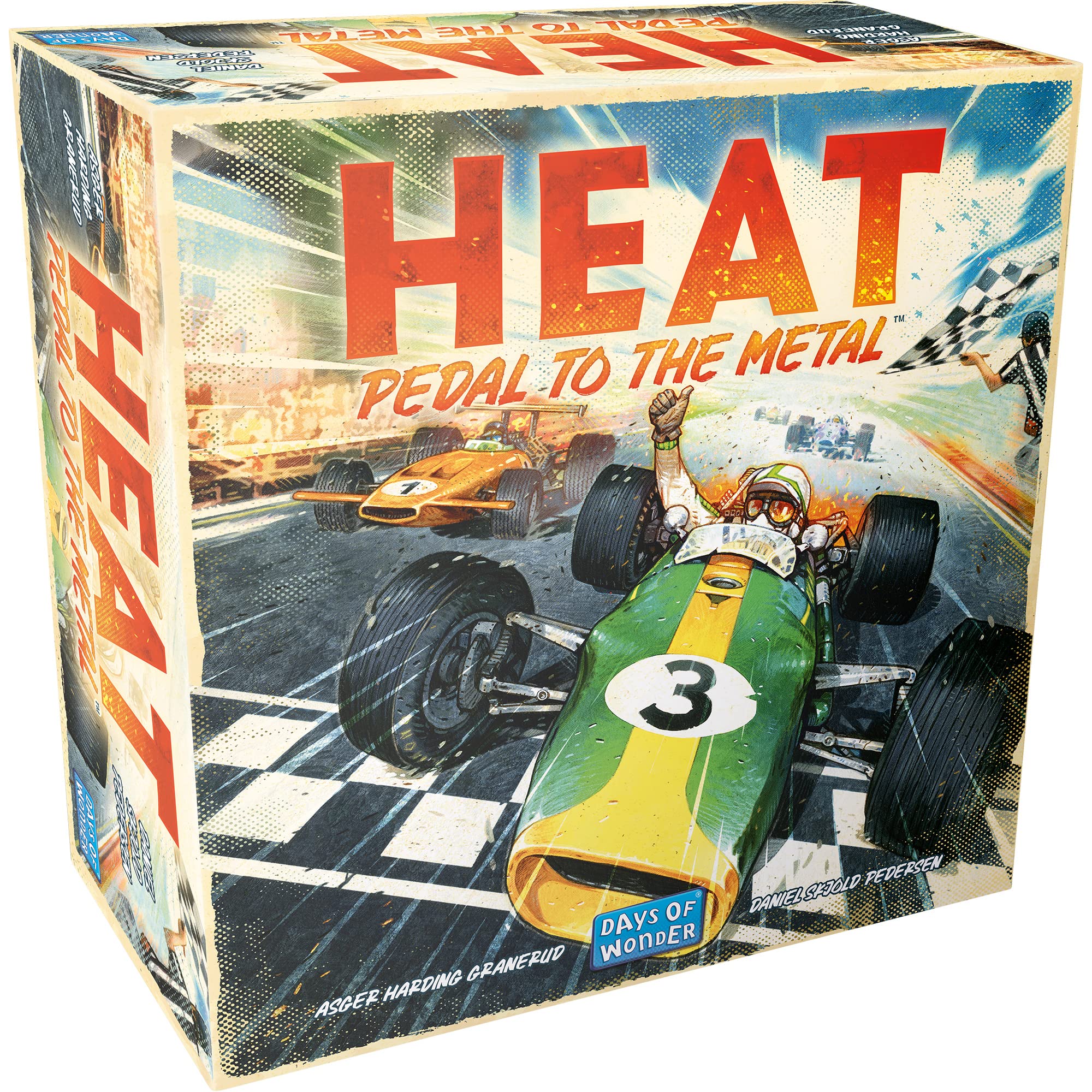 Days of Wonder Heat: Pedal to the Metal Board Game 5