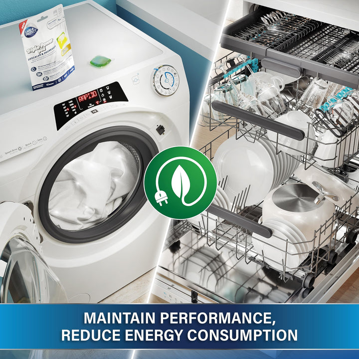 CARE + PROTECT Triple Power Pod Descaler & Degreaser for Washing Machine & Dishwasher
