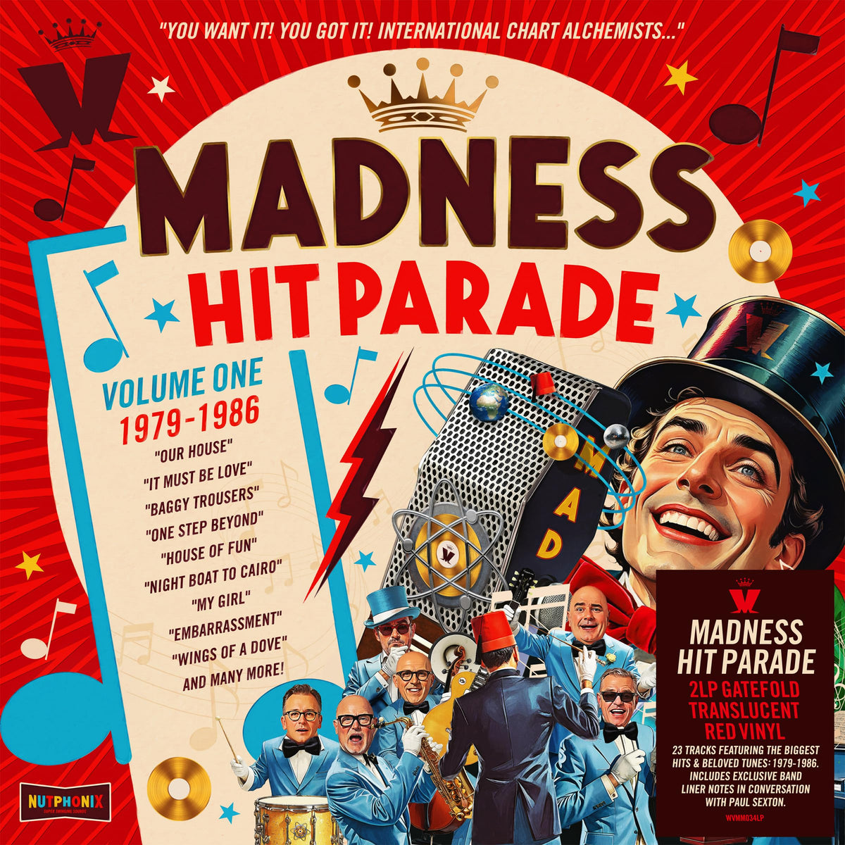 Madness - Hit Parade - Volume 1: 1979–1986 [2LP Red Vinyl]