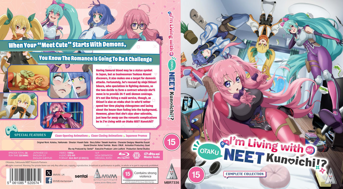 I'm Living With an Otaku NEET Kunoichi!? [Blu-ray]