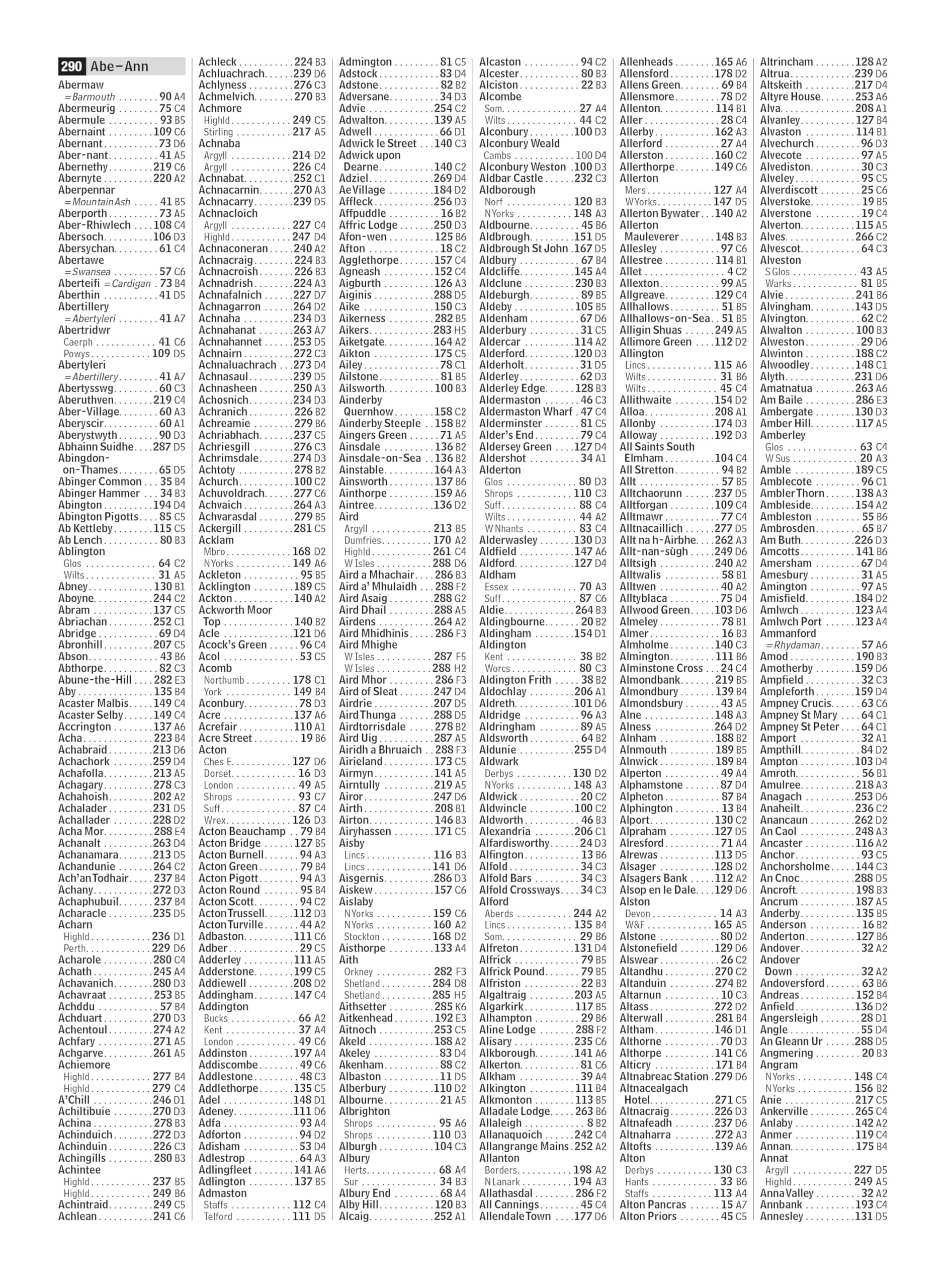Philip's 2026 Easy to Read Road Atlas of Britain - A4 Spiral Bound | 1:150,000 Scale | 352 Pages 7