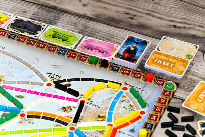 Asmodee Ticket to Ride Family Board Game for 2-5 Players