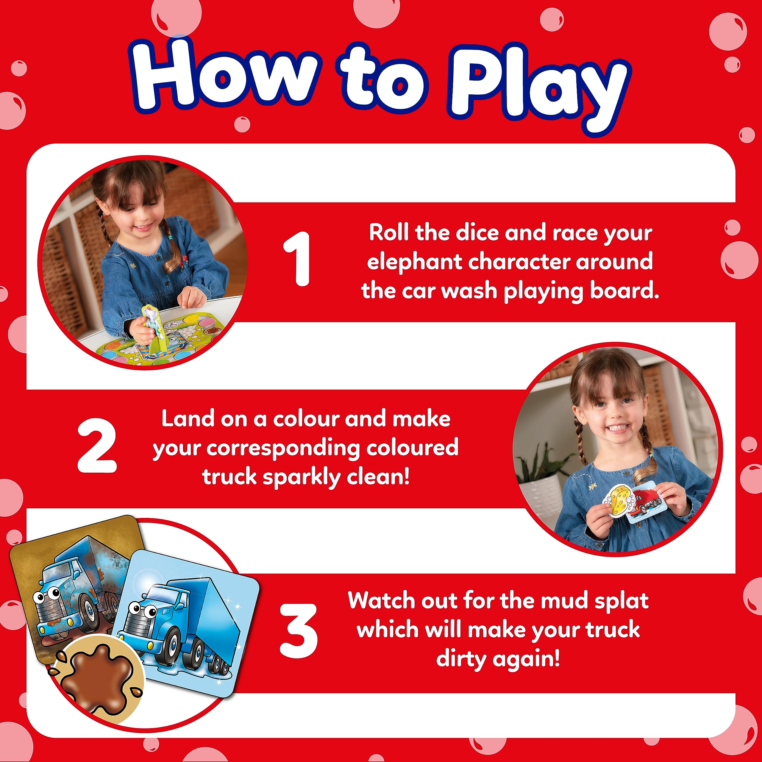 Orchard Toys Mucky Trucks Board Game 12