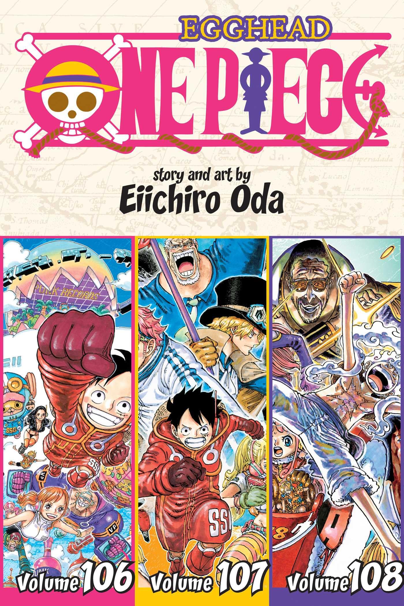 Viz Media One Piece (Omnibus Edition), Vol. 36: Includes vols. 106, 107 & 108 | Paperback 1