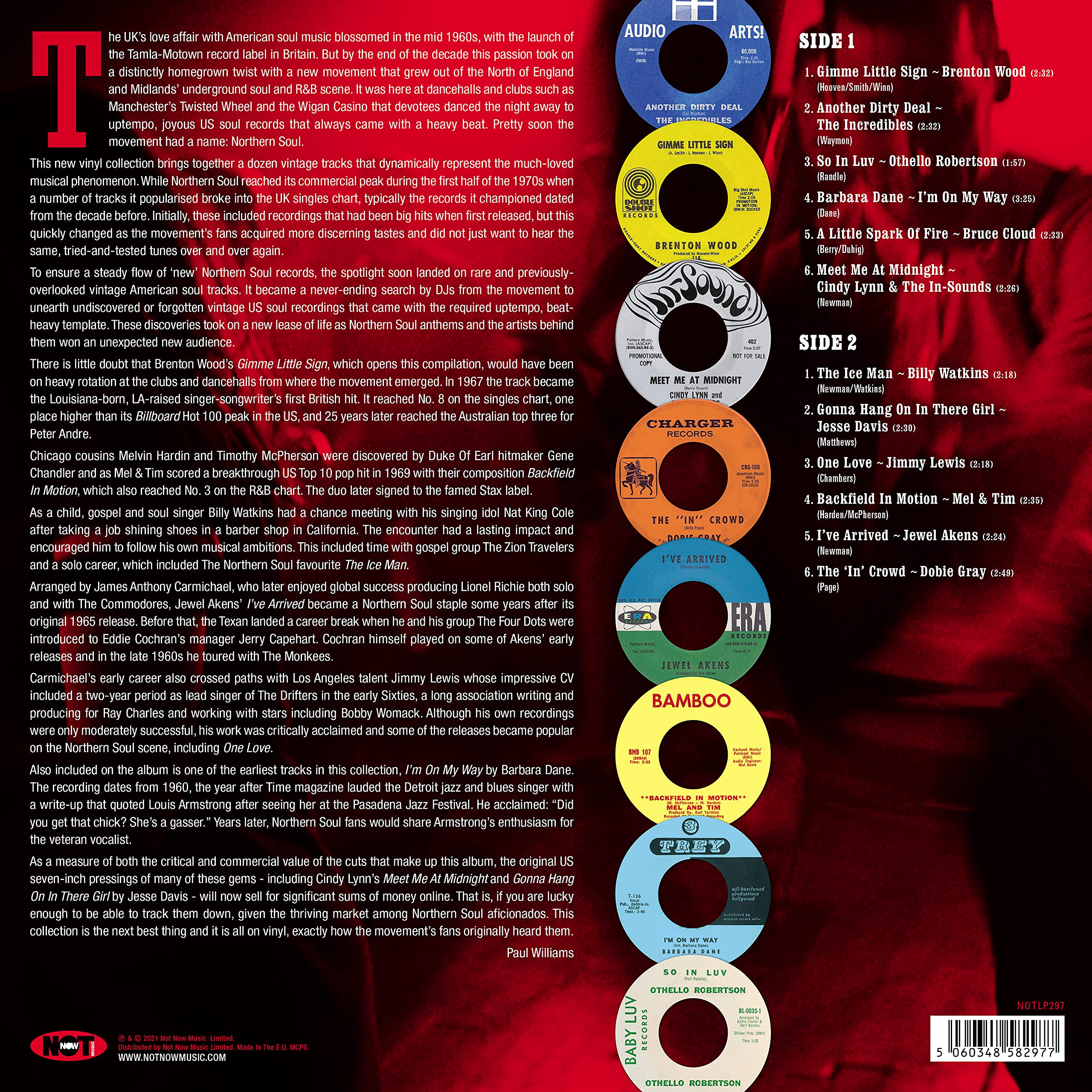 Various Artists - This Is Northern Soul [180g Coloured Vinyl LP]