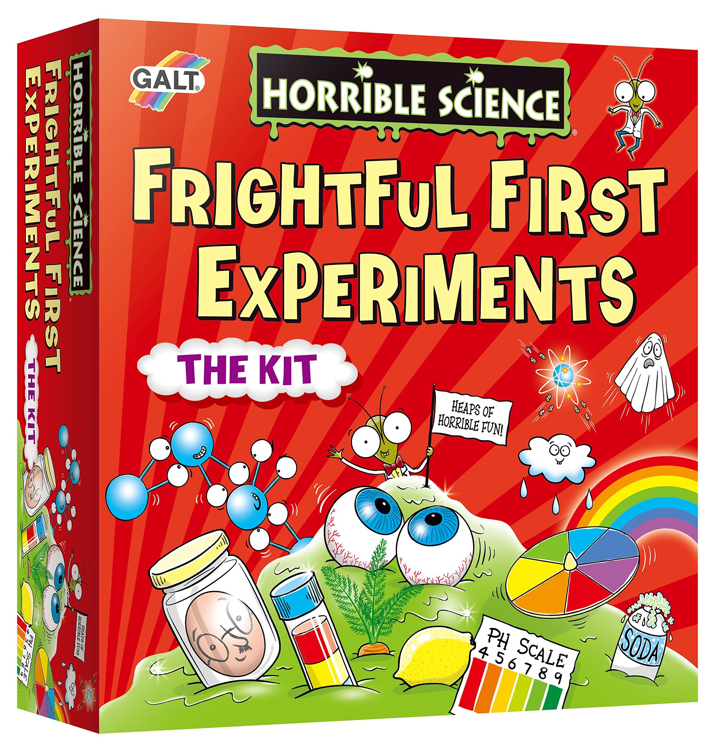 Galt Toys Horrible Science Frightful First Experiments Science Kit for Kids Ages 6+