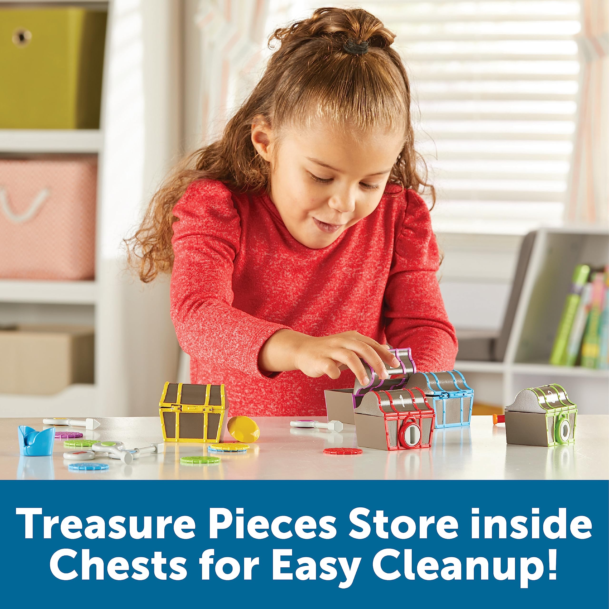 Learning Resources Sorting Surprise Pirate Treasure - Educational Playset for Ages 3+ 11