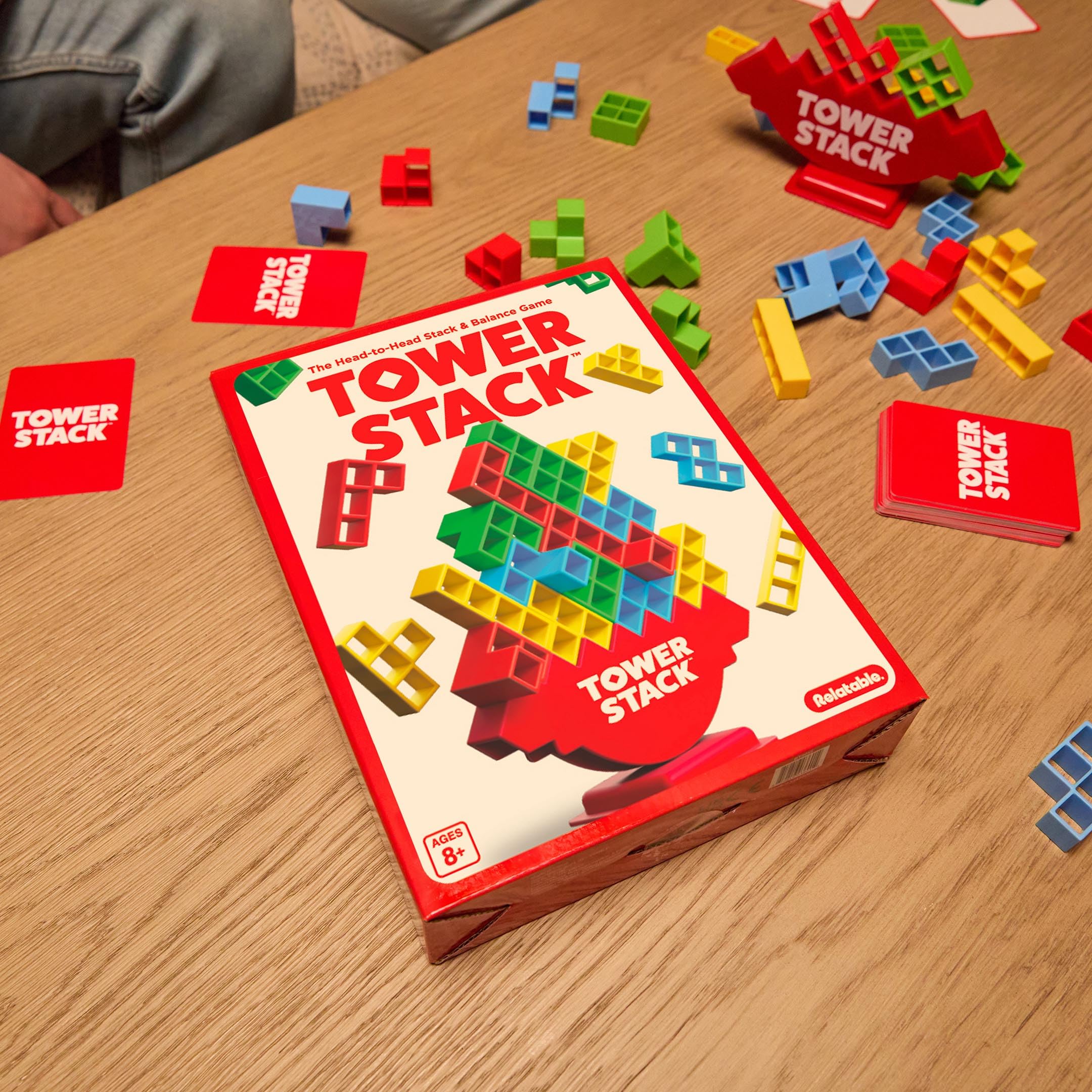WHAT DO YOU MEME? Tower Stack Head to Head Stacking Challenge Game | Ages 8+ | 2 Players 3
