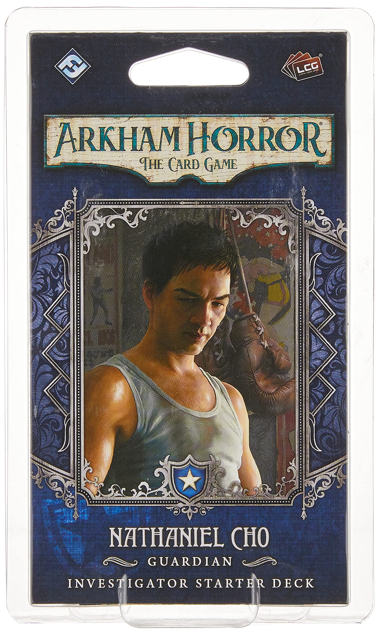 Fantasy Flight Games Arkham Horror The Card Game Nathaniel Cho Investigator Starter Deck 1