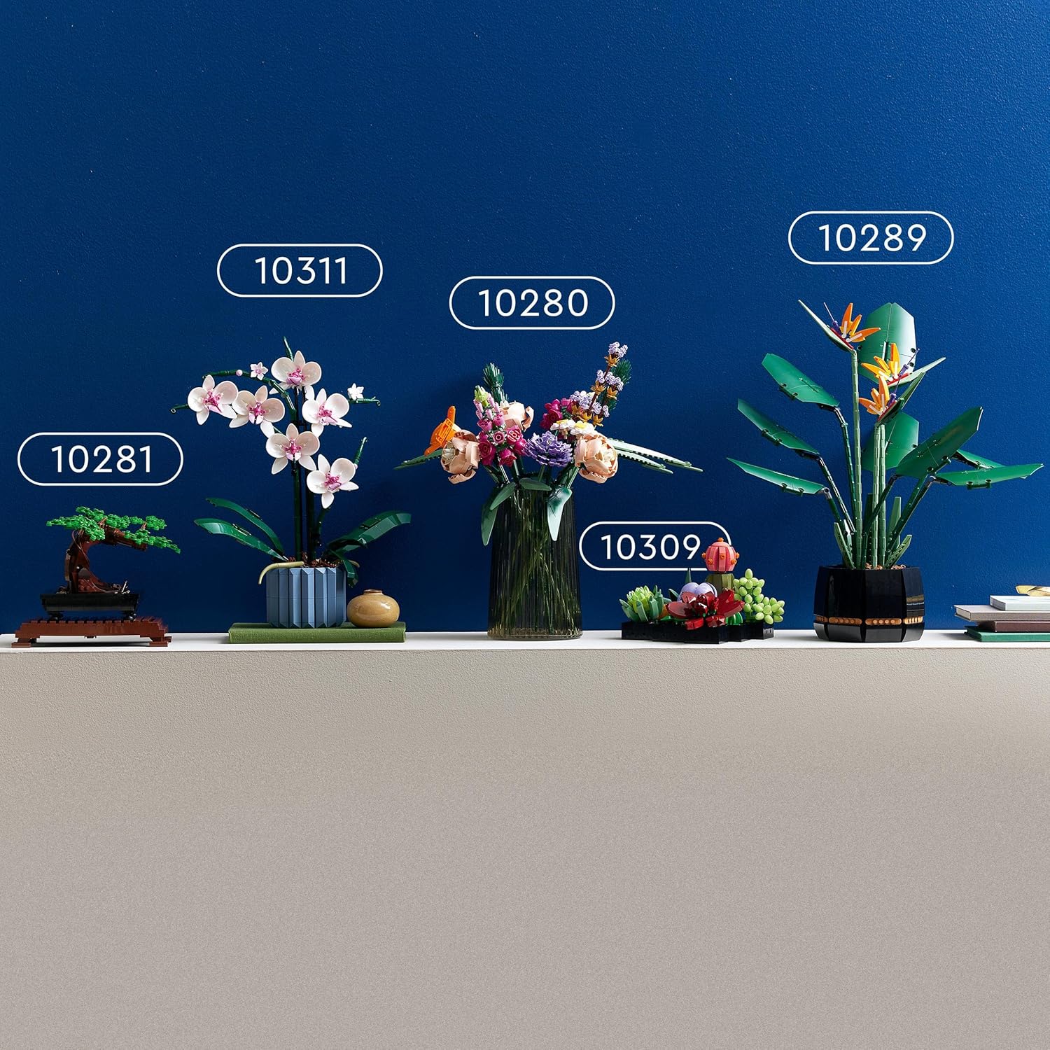 LEGO 10309 Icons Succulents Set - Artificial Plants for Adults, Home Décor & Building 7