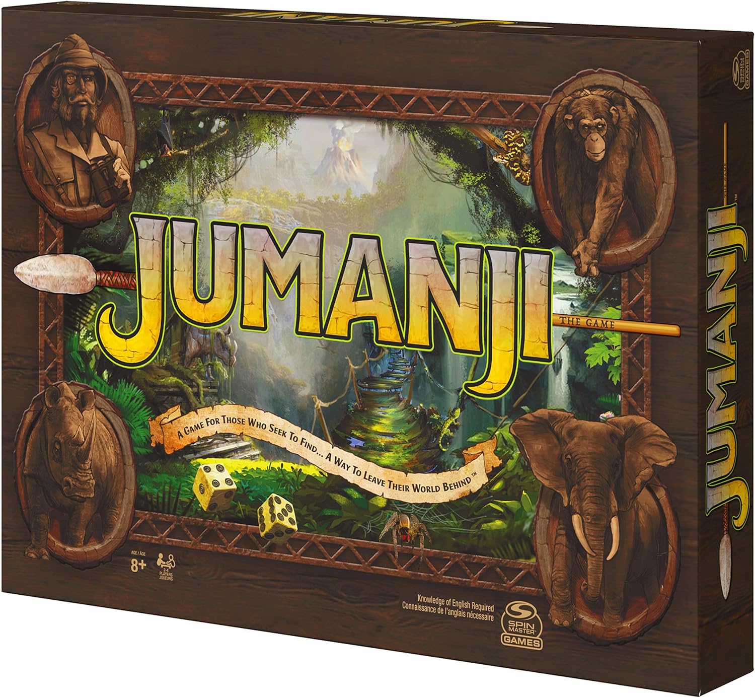 Spin Master Games Jumanji The Game Board Game 9