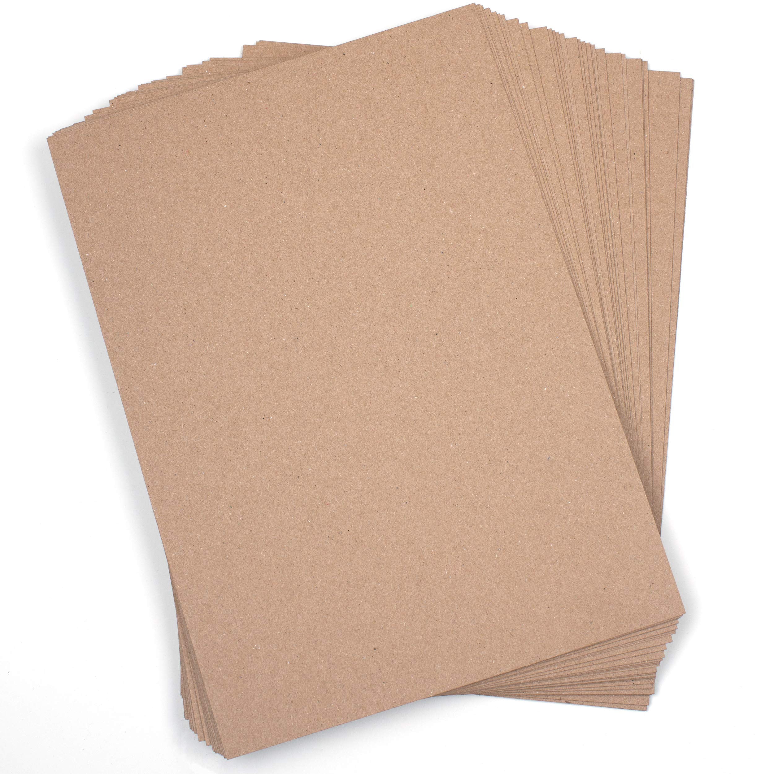 House of Card & Paper Brown Kraft Card 280gsm A4 | 50 Sheets | Recycled 1