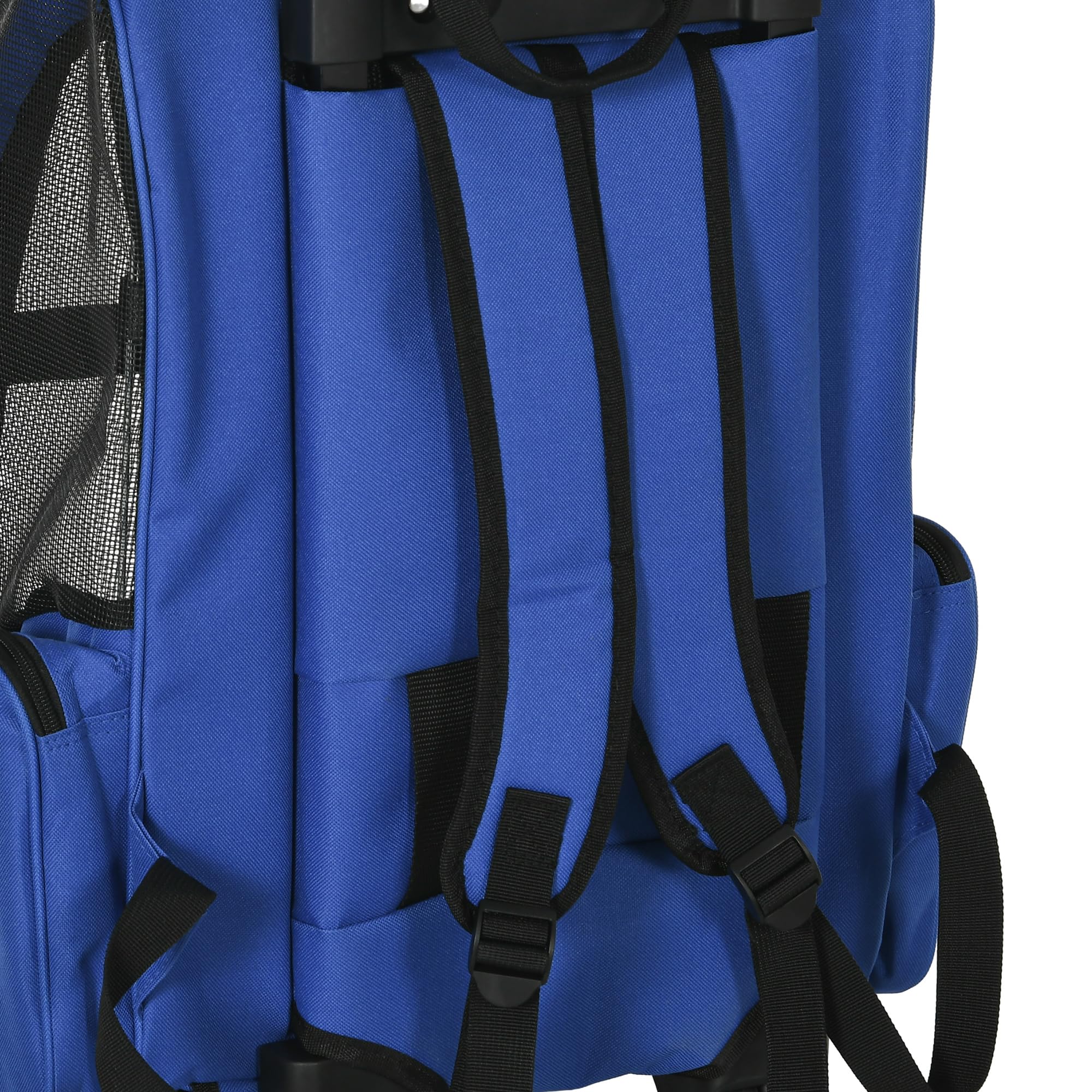 PawHut Pet Travel Backpack - 2-in-1 Trolley & Backpack Design | Water-Resistant | For Pets Under 4kg 9