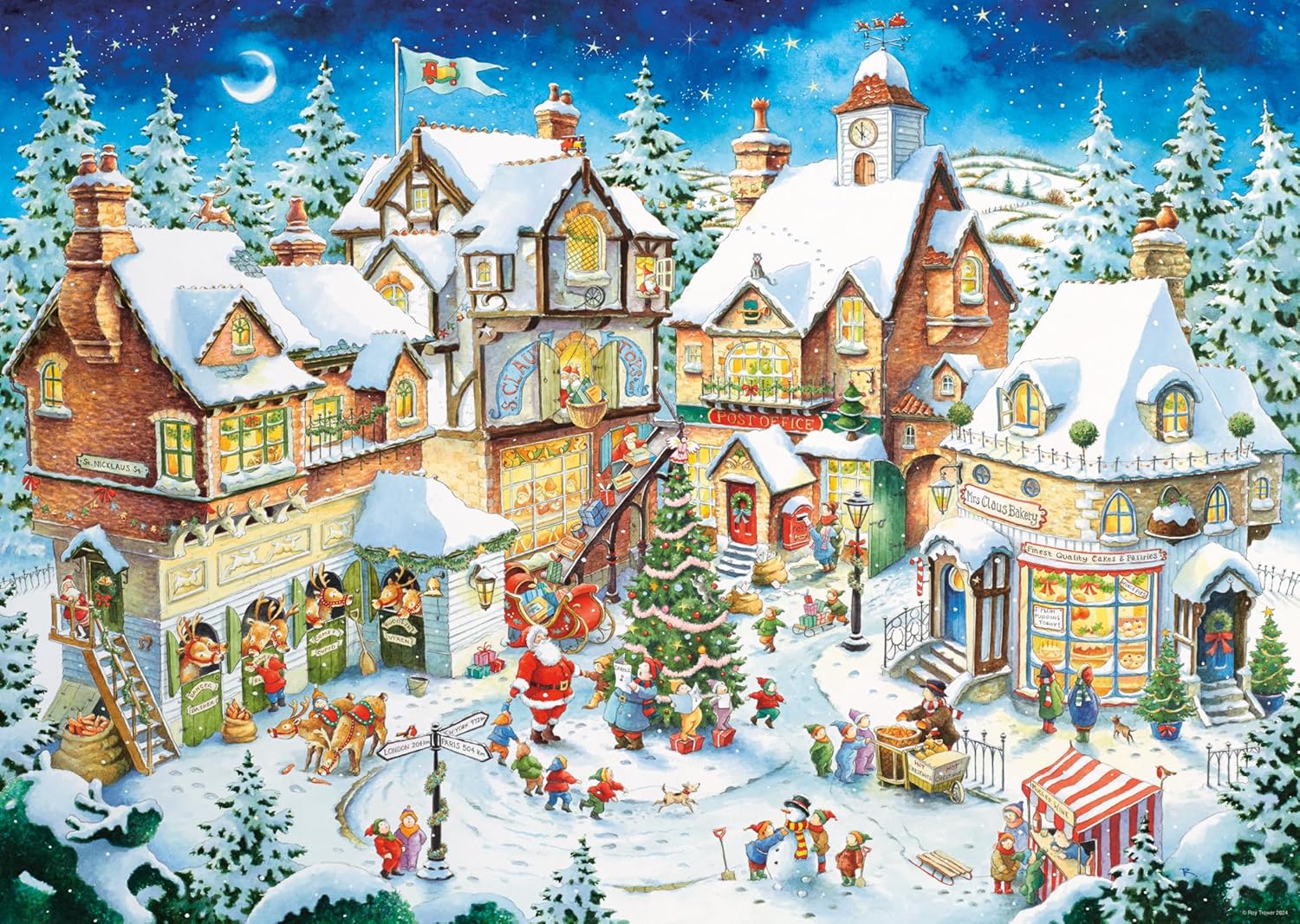 Ravensburger 1000-Piece Christmas Puzzle - 50th Anniversary Edition 1