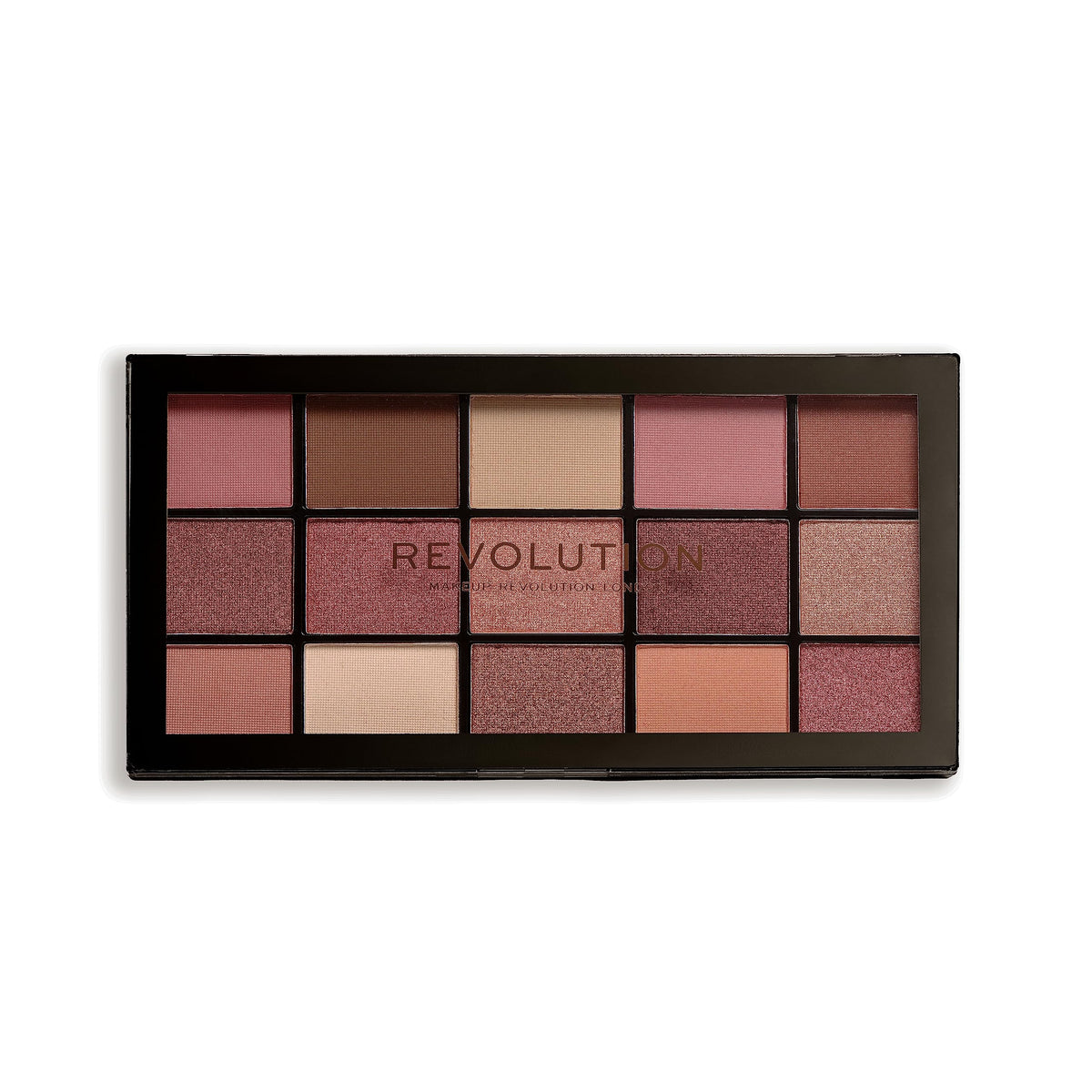 Revolution Beauty London Reloaded Eyeshadow Palette - Provocative, 15 Shades, 16.5 g
