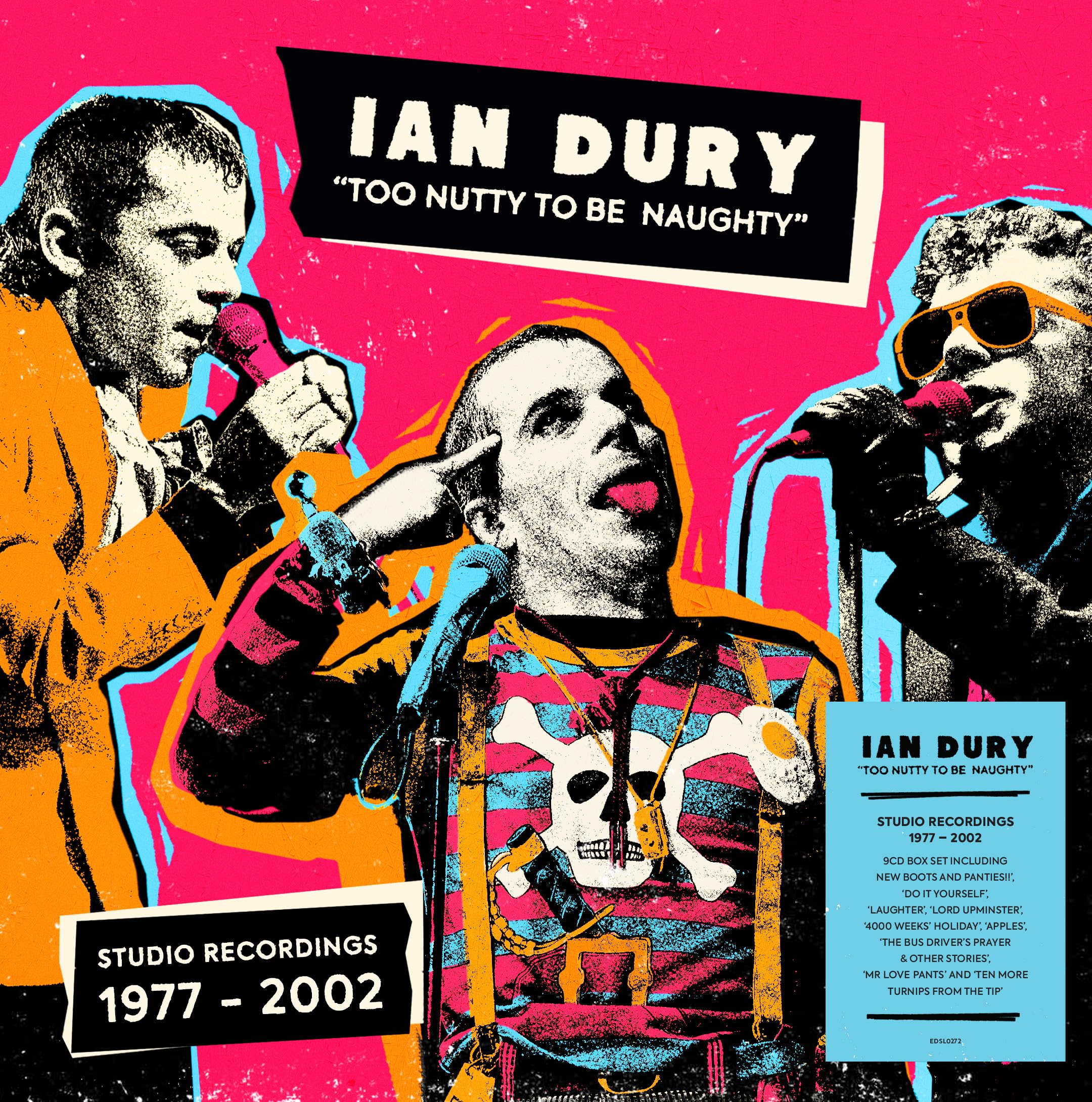 Ian Dury - Too Nutty To Be Naughty: Studio Recordings 1977-2002 [9CD Box set] 1