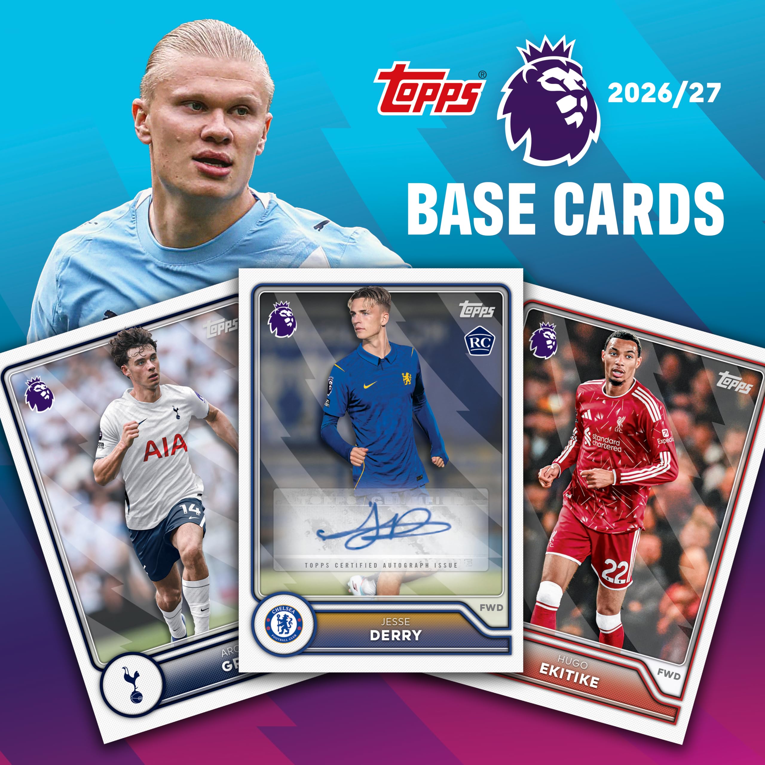 Topps Premier League 2026/27 Mega Tin 1 Trading Card Pack - Includes 40 Cards 4