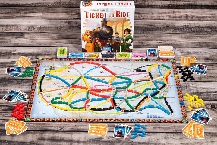 Asmodee Ticket to Ride Family Board Game for 2-5 Players