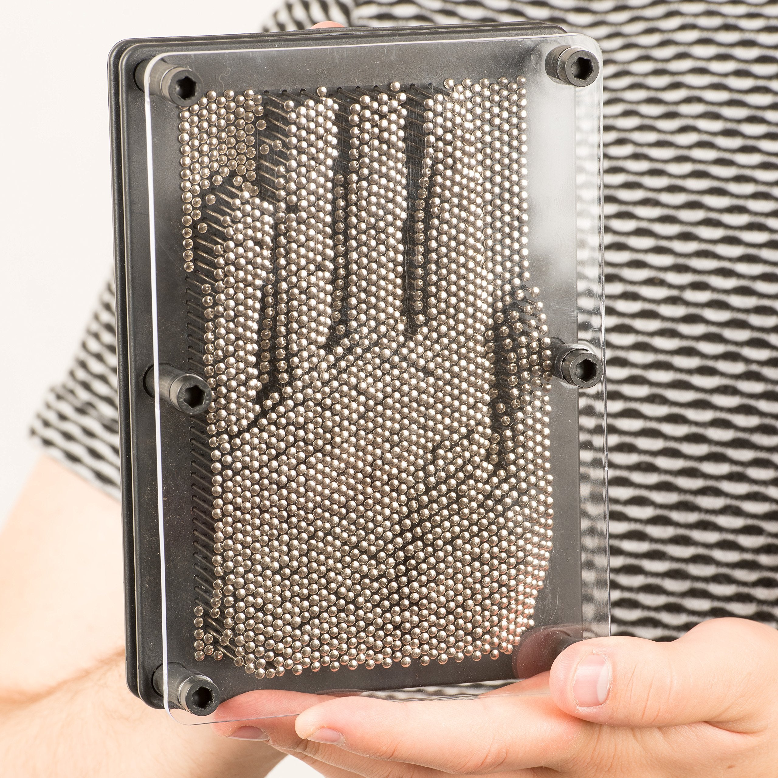 Pin Art - 3D Sculpture Toy with Metal Pins for Creative Impressions 6