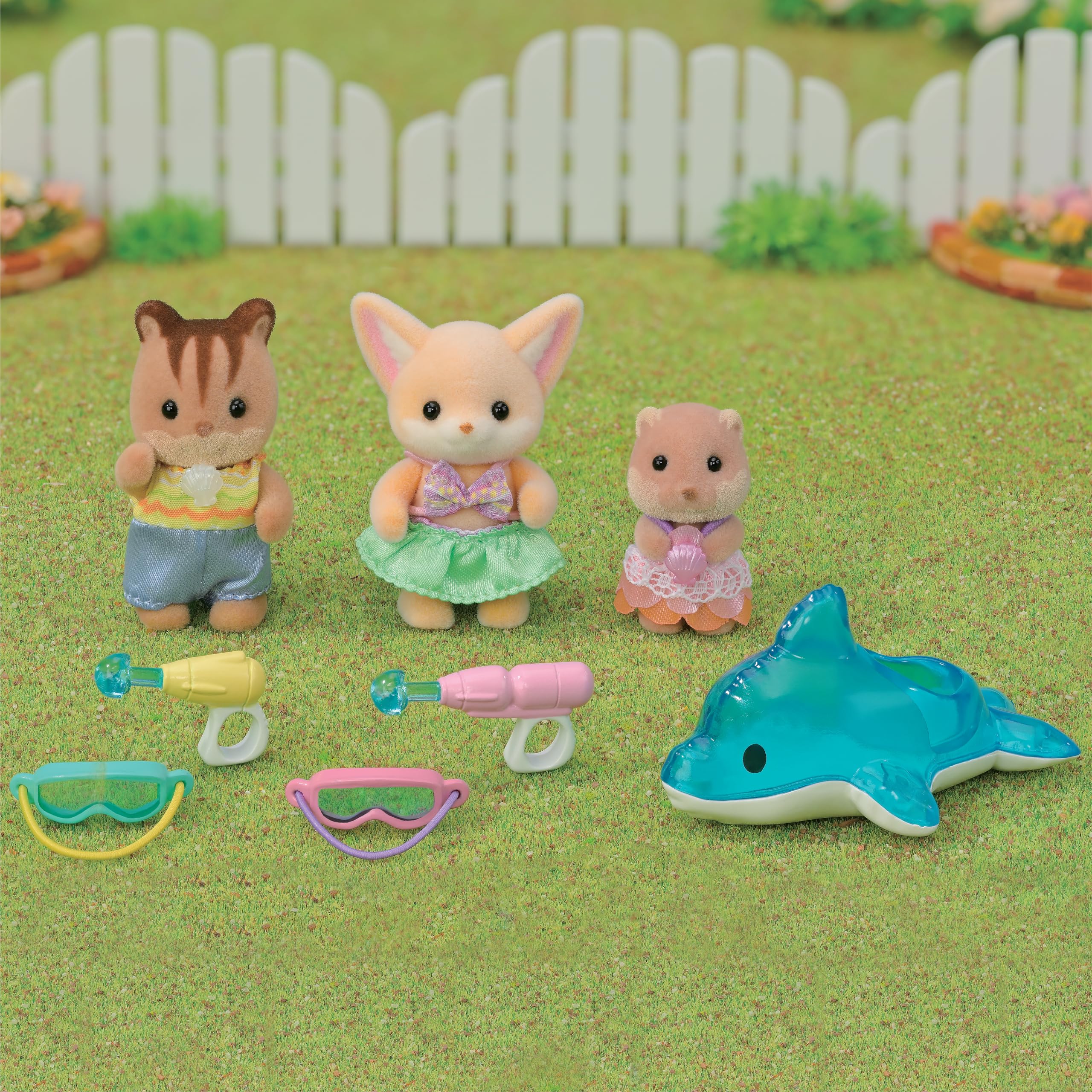 Sylvanian Families Nursery Friends Pool Fun Trio Playset - Ages 3+ | Model 5749 3