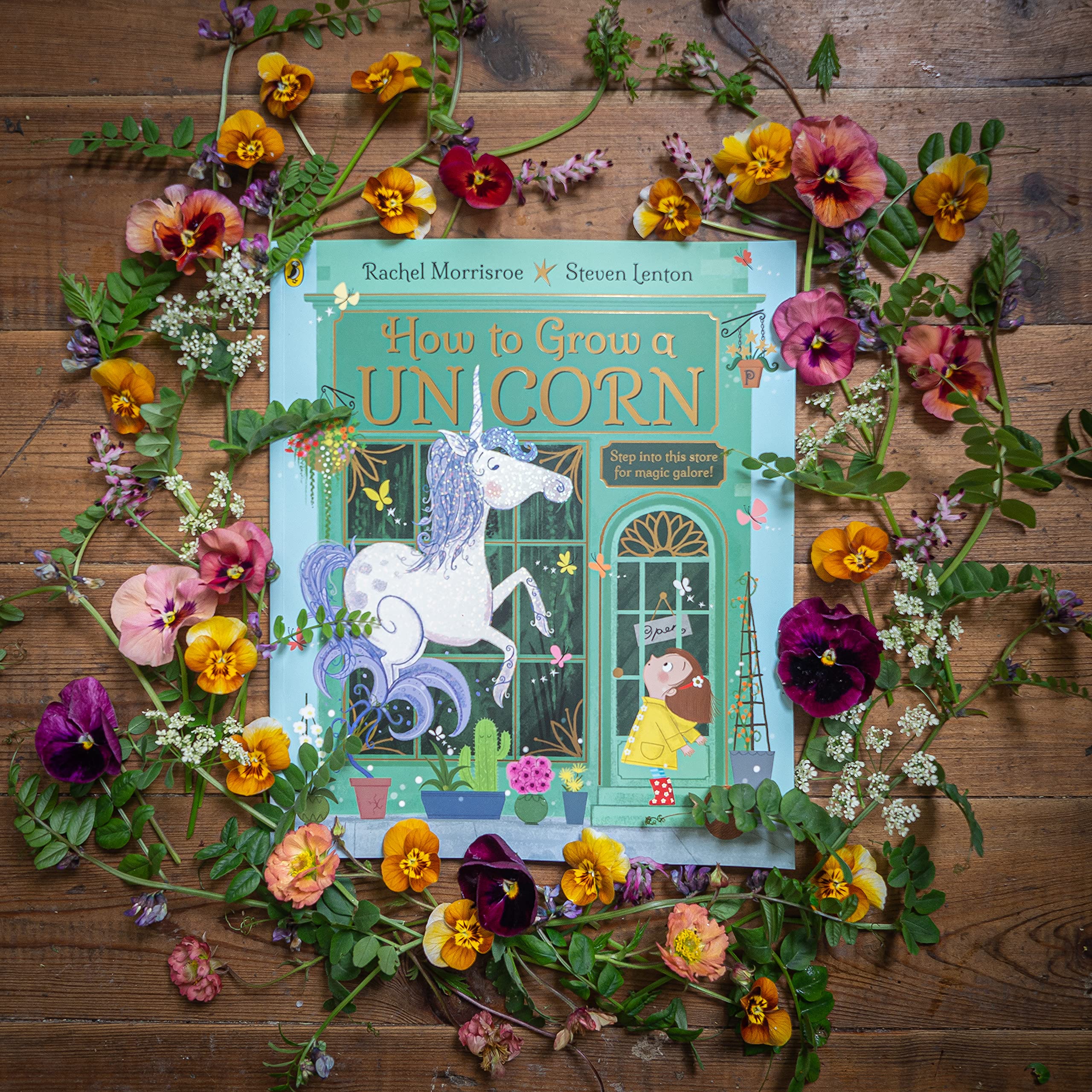 Puffin How to Grow a Unicorn by Rachel Morrisroe | Paperback Picture Book for Ages 4-6 2