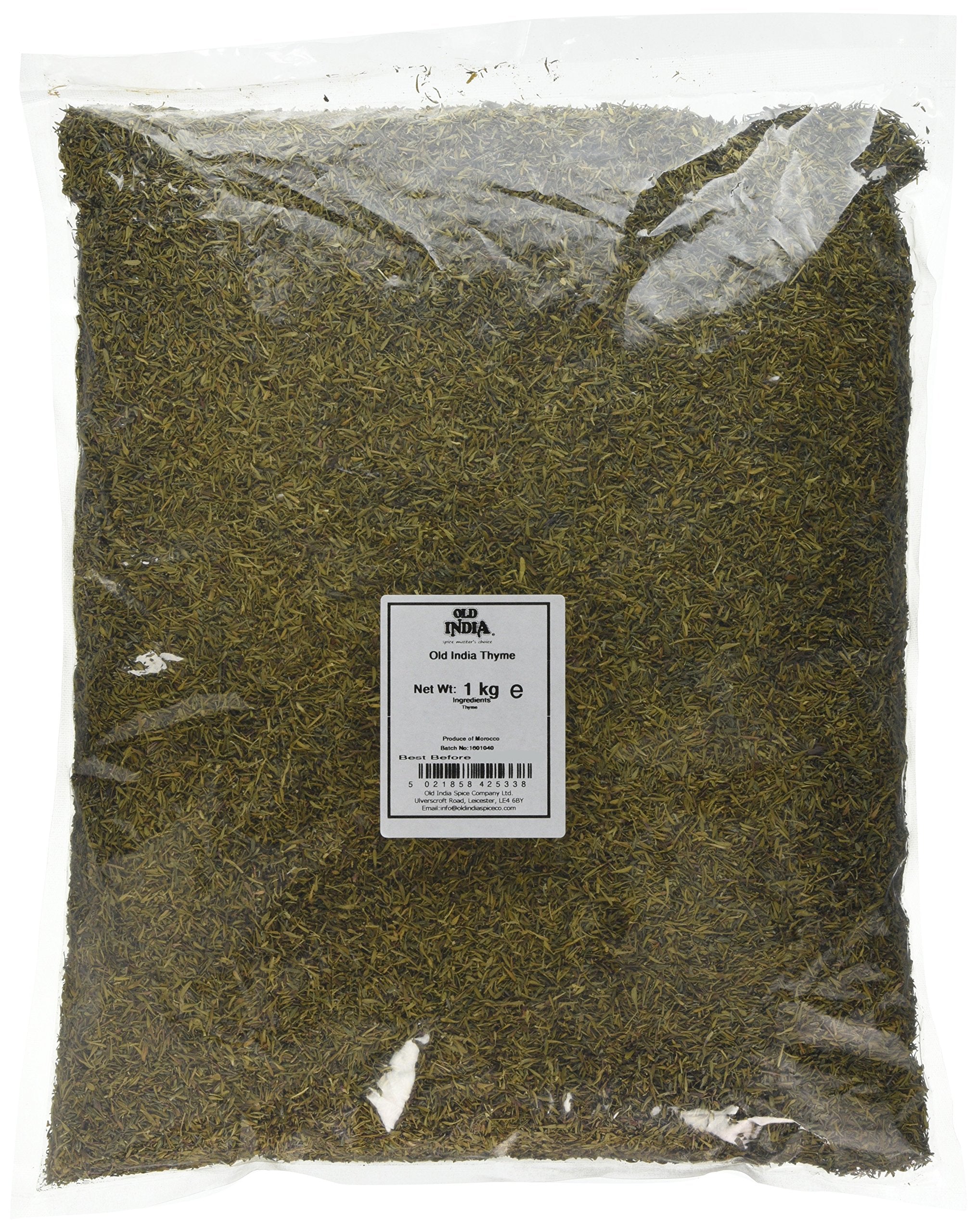 Old India Thyme Powder - 1 kg Natural & Additive Free Whole Spice