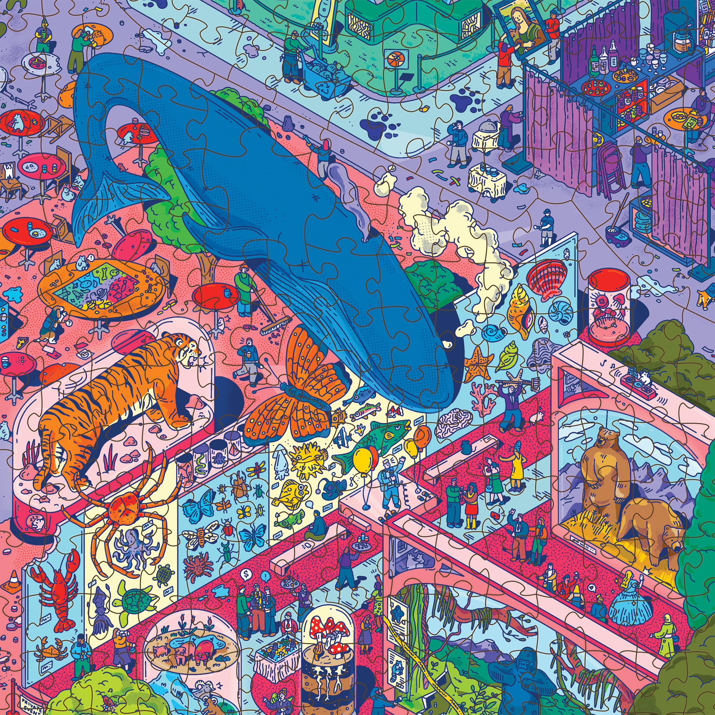 The Awakened Artifacts - 1000-Piece Magic Puzzle with Visual Illusion Ending 5