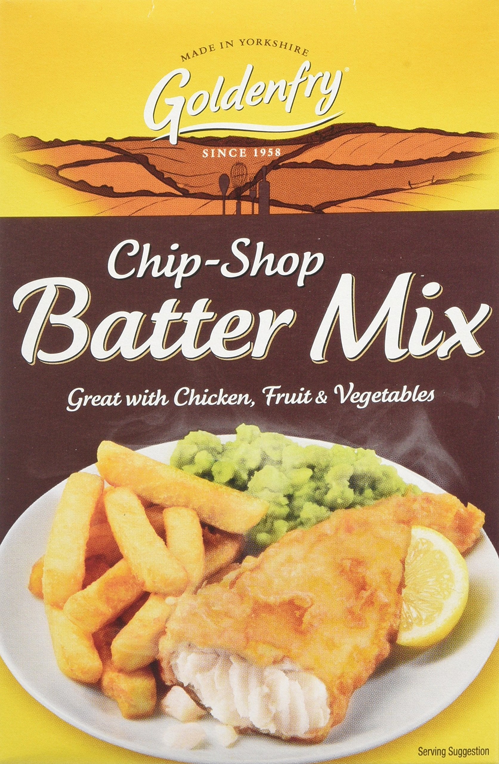 Goldenfry Original Chip-Shop Batter Mix, 170g, Pack of 12 1